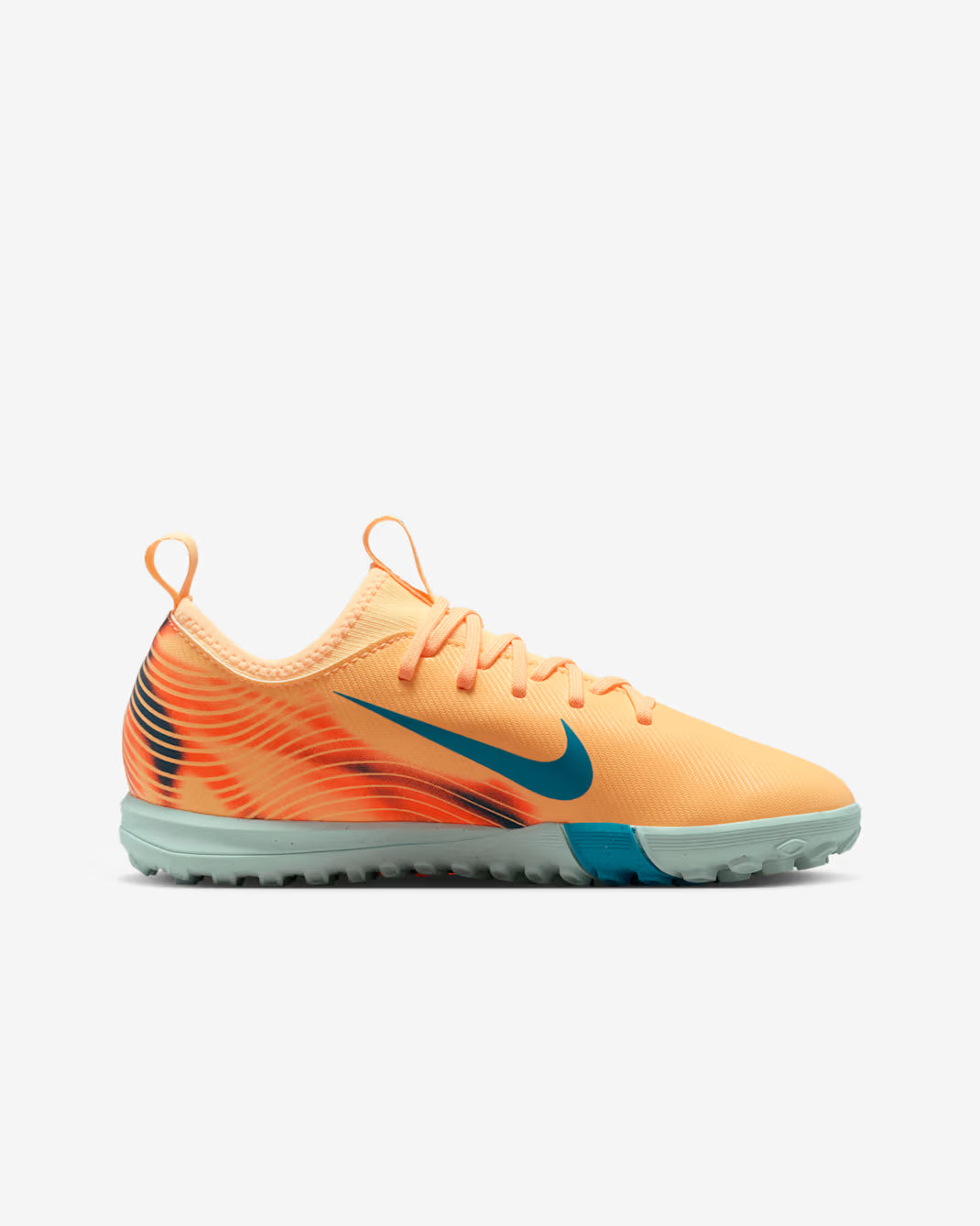Nike Jr. Mercurial Vapor 16 Academy "Kylian Mbappé" TF -Melon Tint/neo Turq-igloo