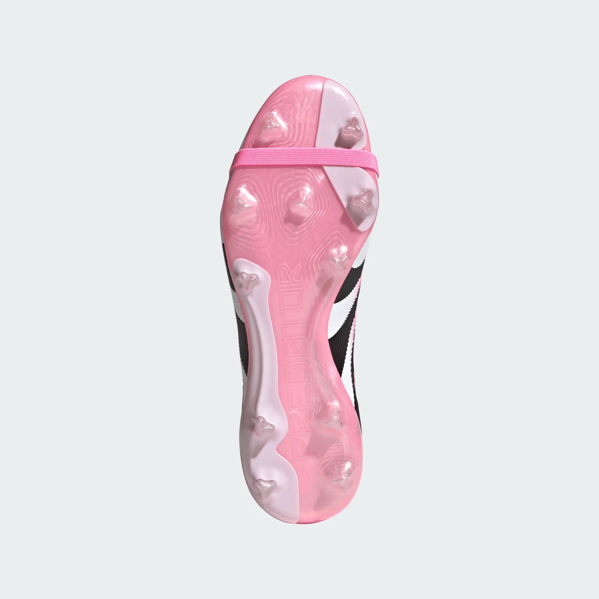 Adidas Jr Predator Pro Fold Over Tongue FG-Beam Pink / Core Black / Cloud White