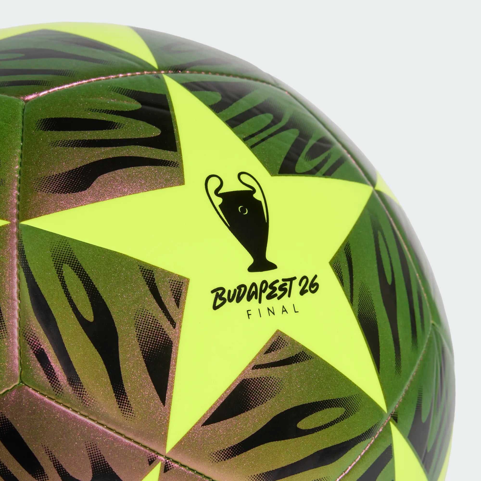 Adidas Champions League Budapest Club Soccer Ball 26/27 BLACK/SYELLO