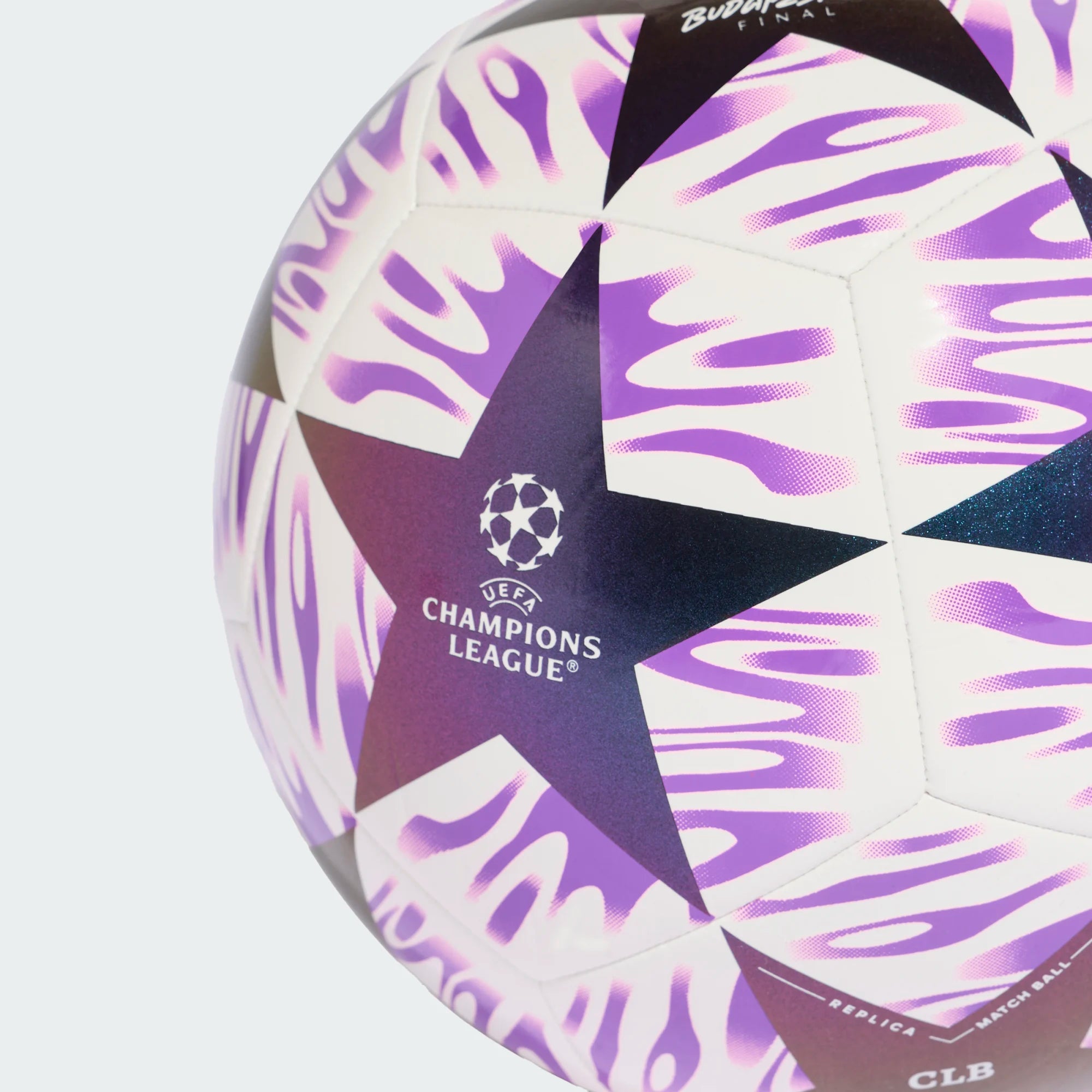 Adidas Champions League Budapest Club Soccer Ball 26/27-WHITE/SHOPUR