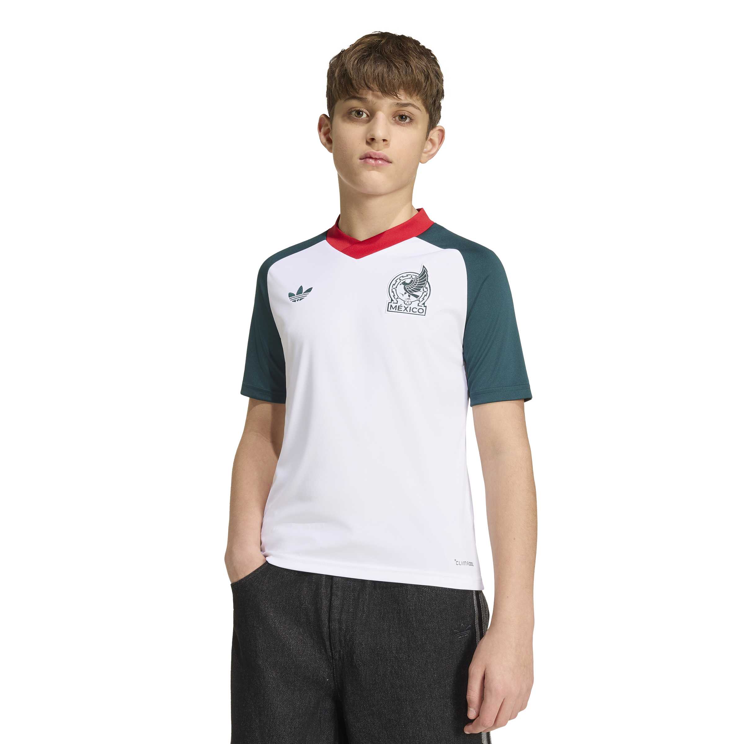 Adidas Youth Mexico 26 Away Pre Match Jersey