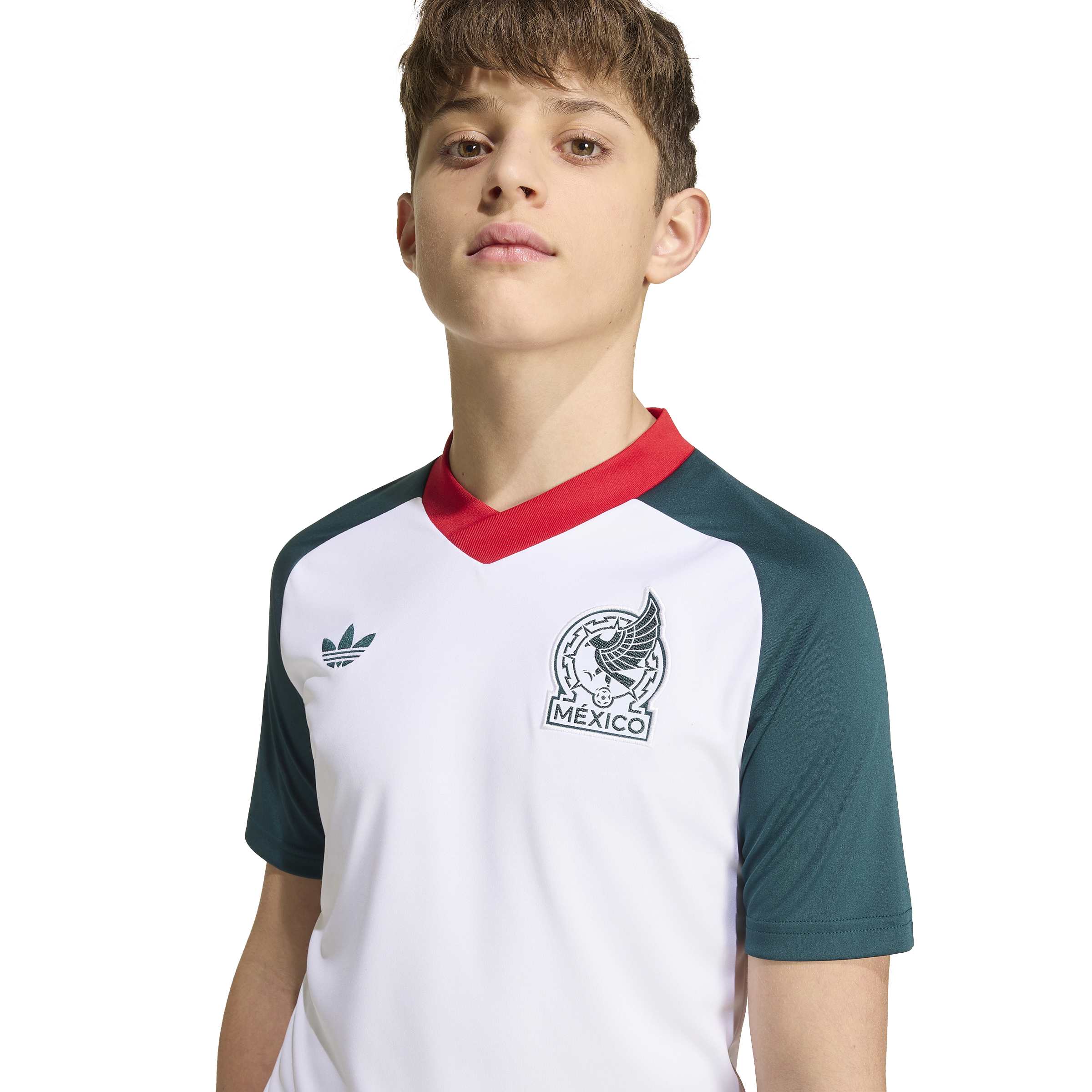 Adidas Youth Mexico 26 Away Pre Match Jersey