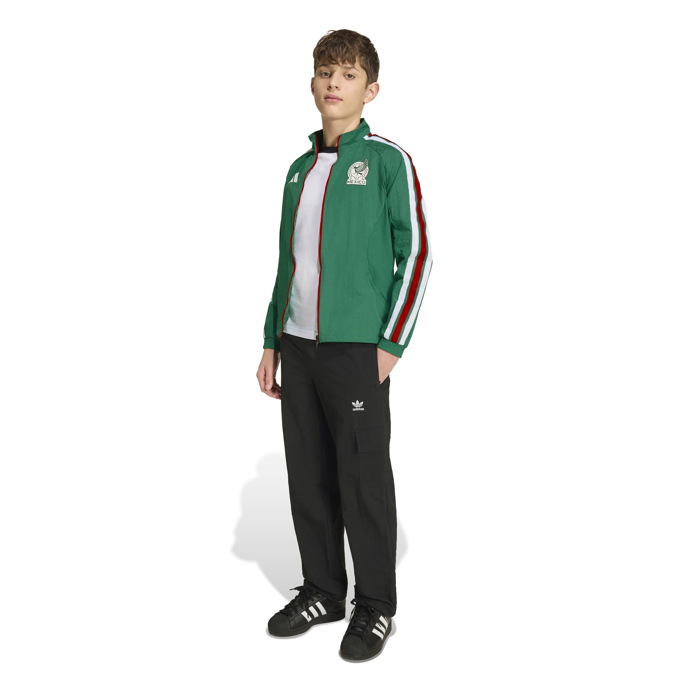 Adidas Youth Mexico Home Anthem Jacket