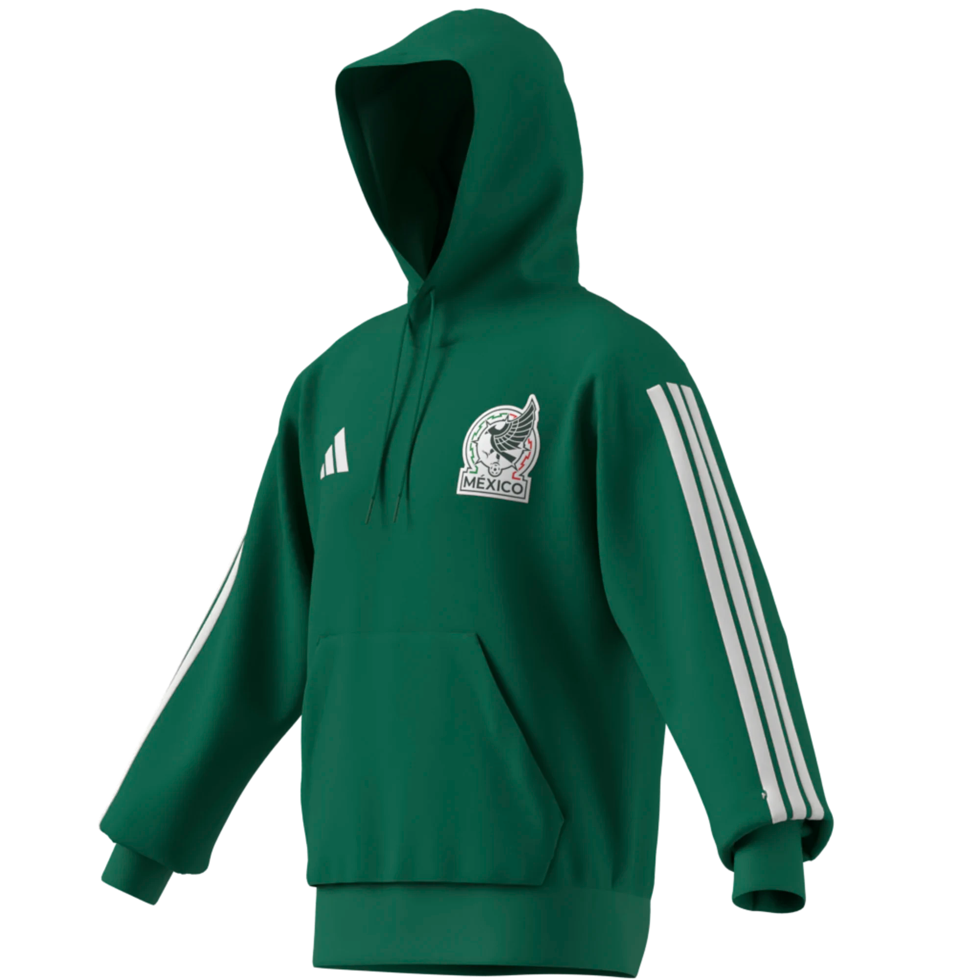 Adidas Mexico DNA Fleece Hoodie-Green