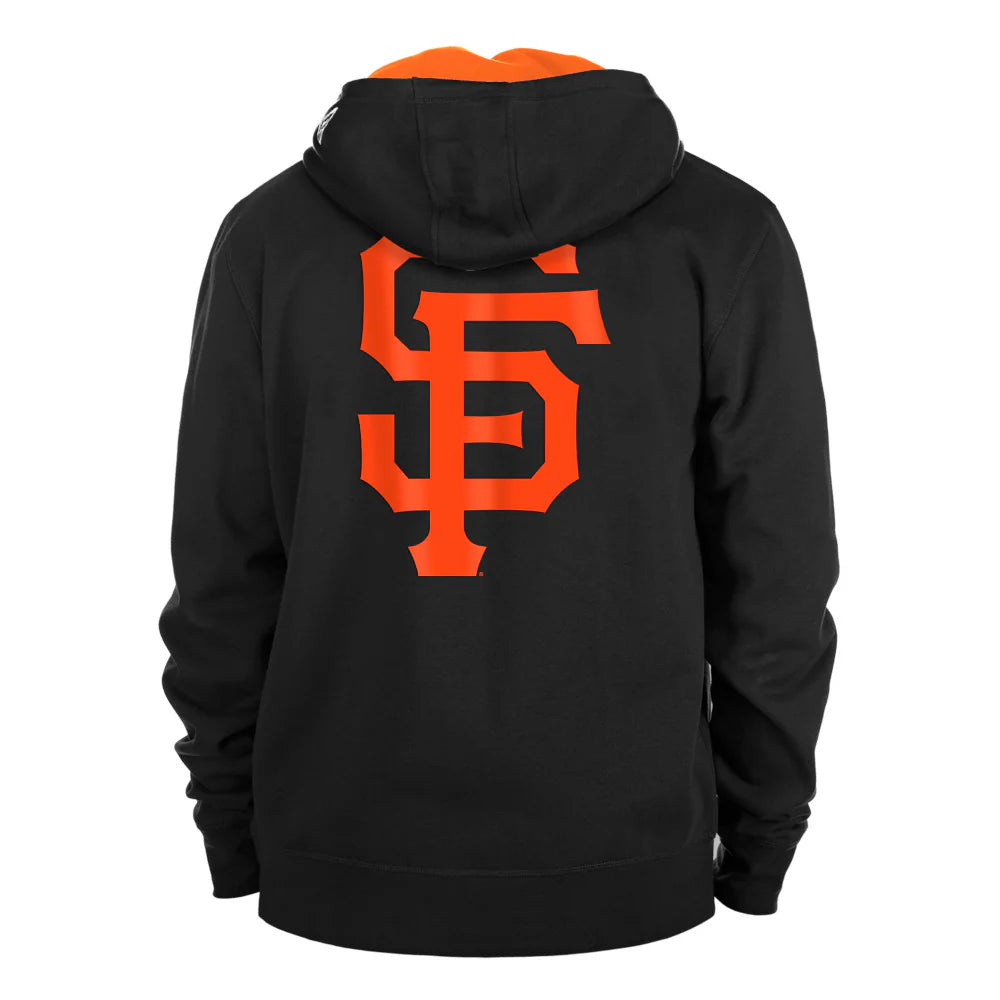 New Era Men's San Francisco Giants Pullover Hoodie-Black