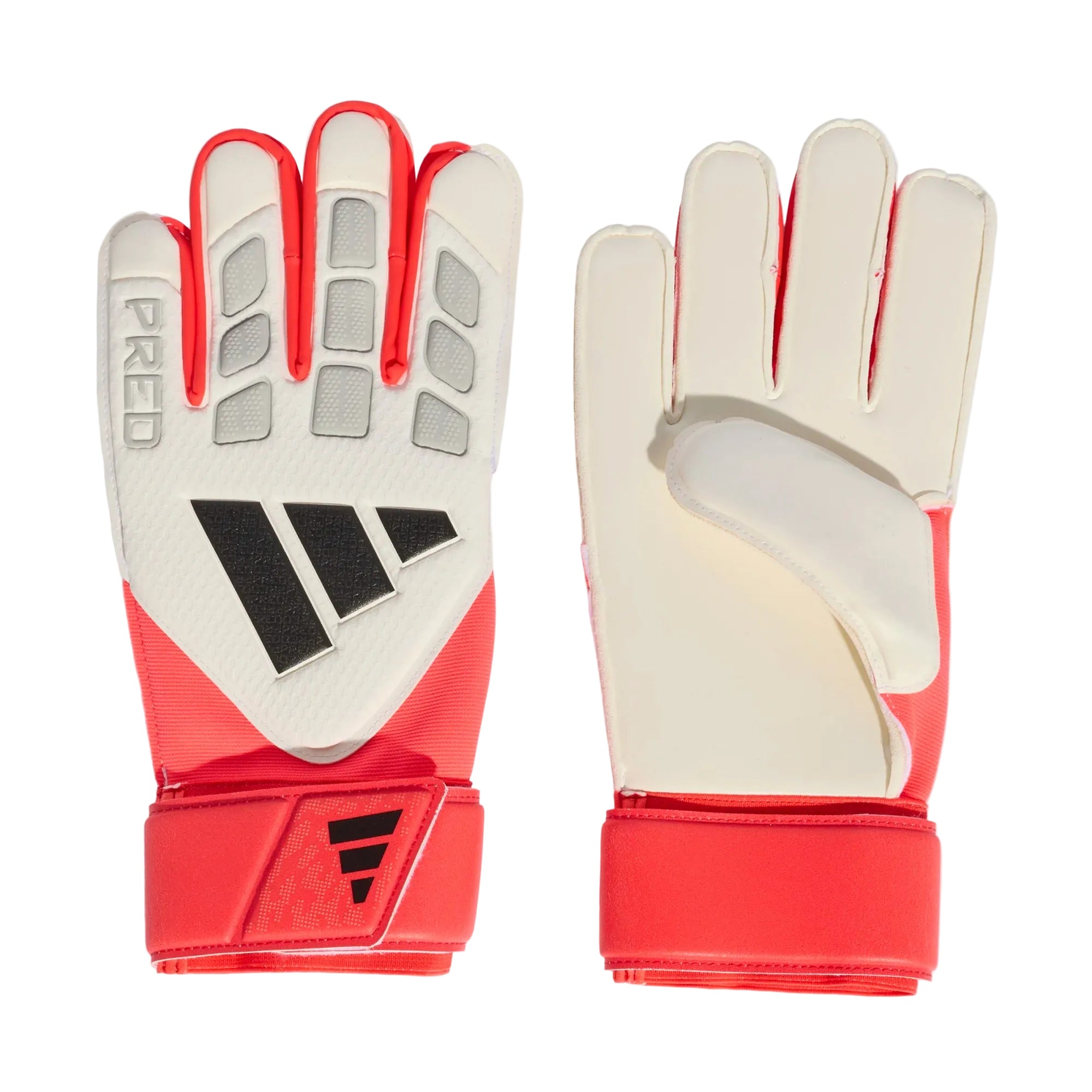 Adidas Predator Match Gk Gloves-WHITE/LUCRED/BLACK