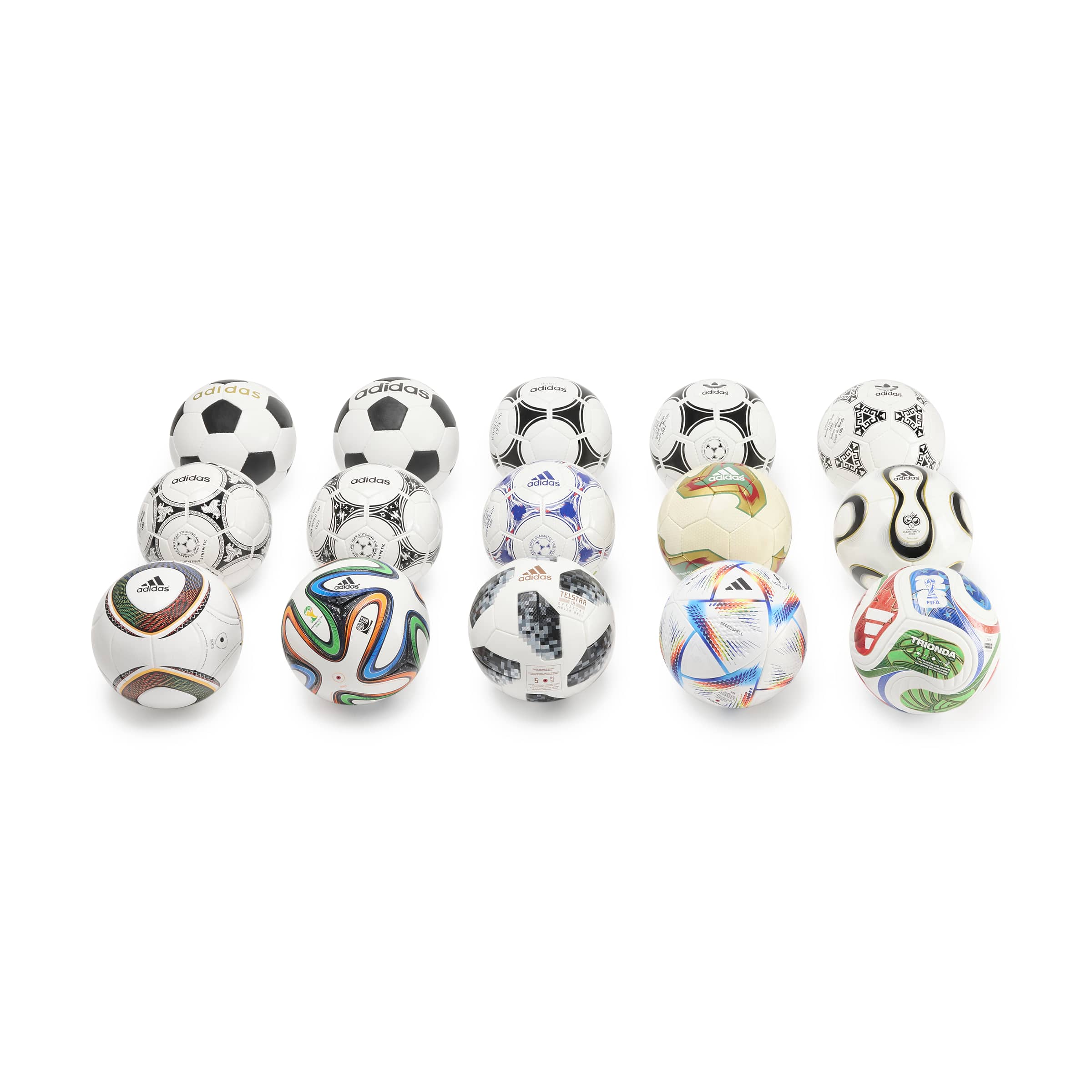Adidas FIFA World Cup Historical Pro Ball Set-Limited Edition