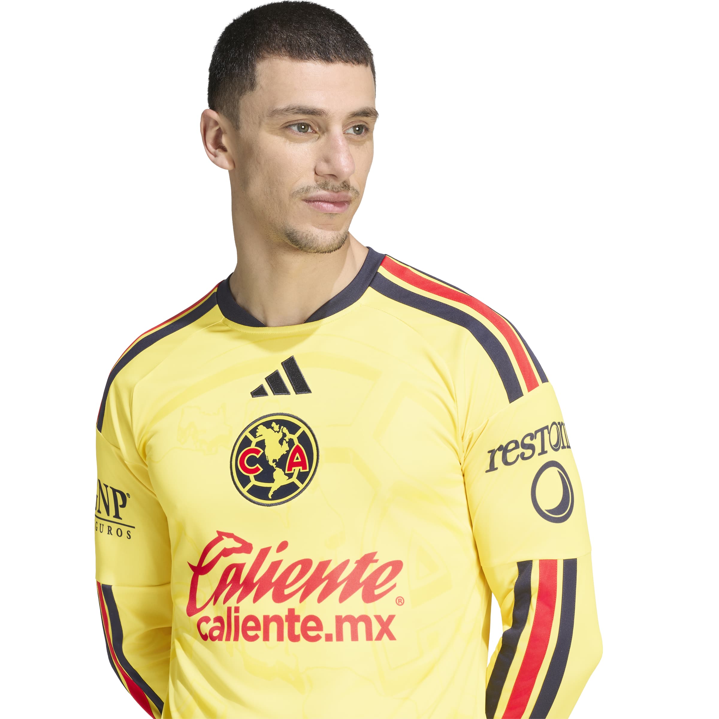 Adidas Club America Home Long Sleeve Jersey 26/27