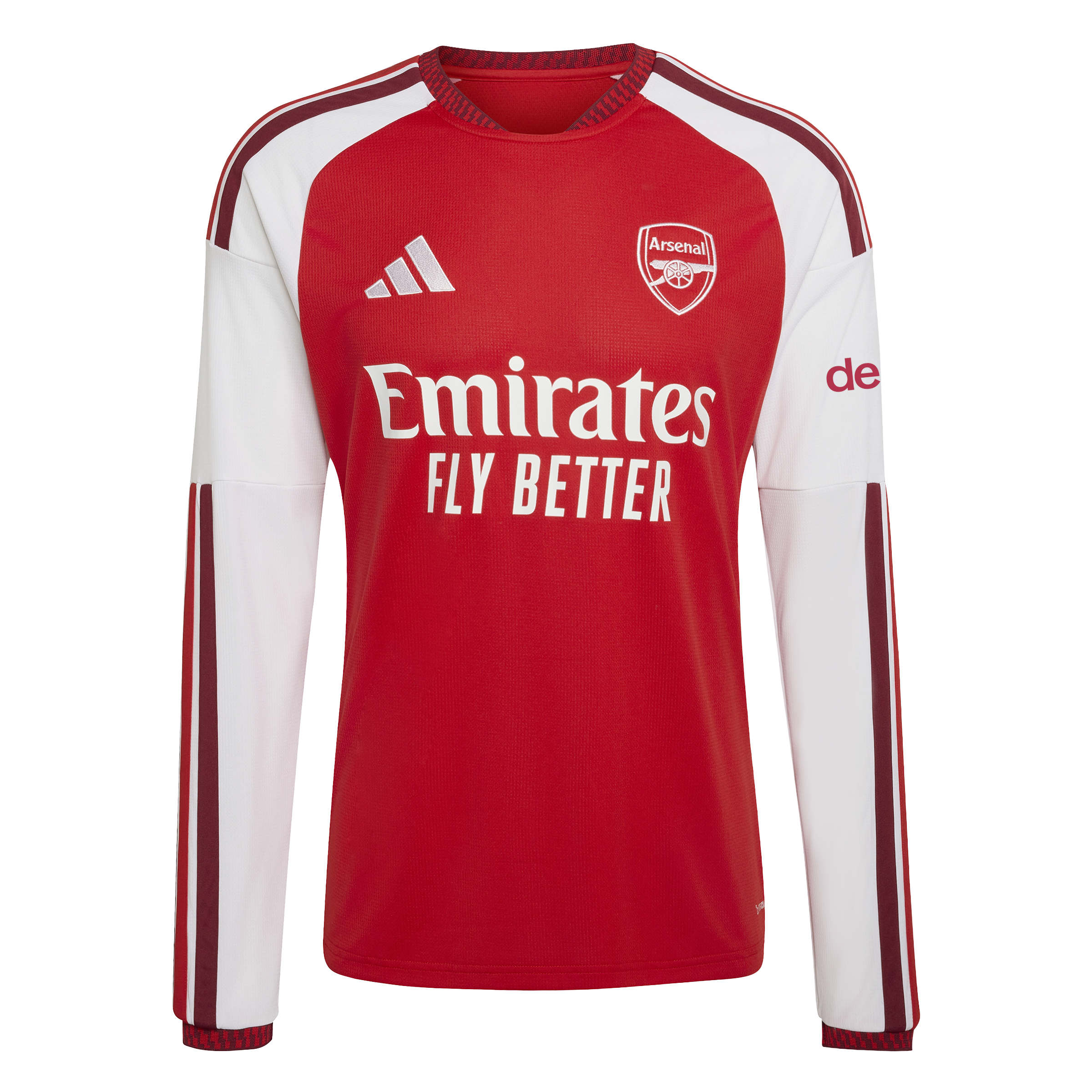 Adidas Men's Arsenal FC Home Stadium Long Sleeve Jersey 26/27