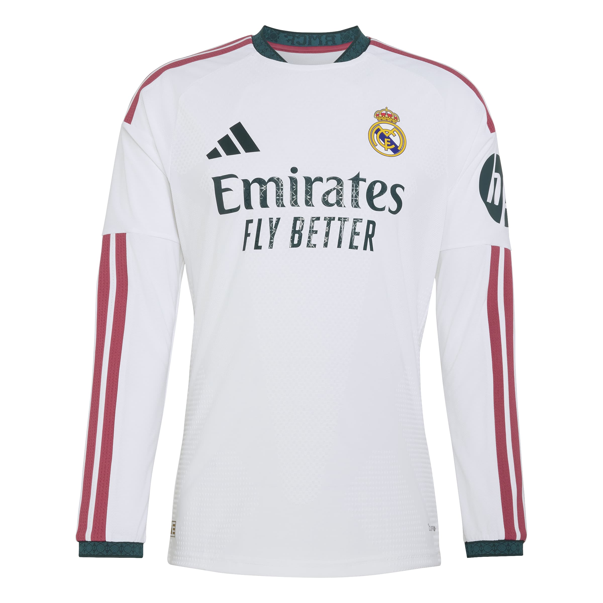 Adidas Real Madrid Home Authentic Jersey Long Sleeve 26/27