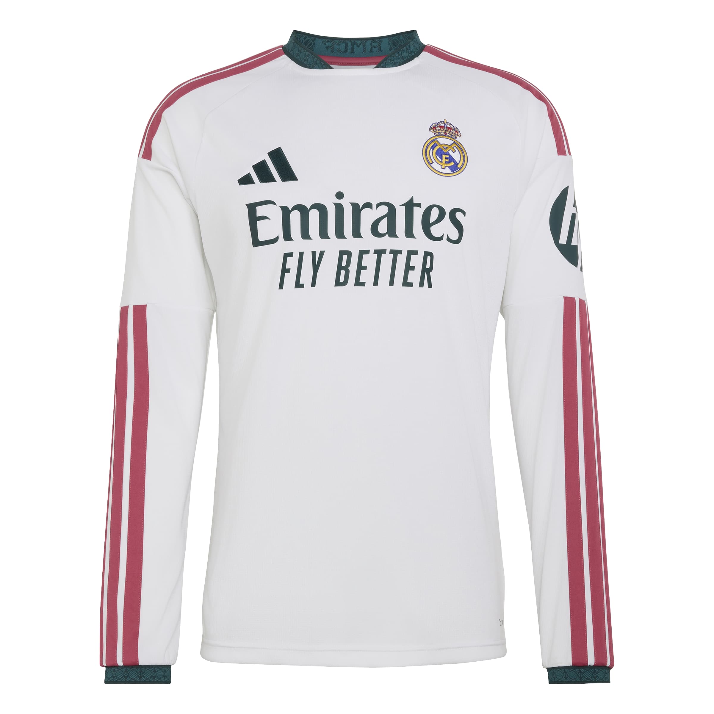Adidas Real Madrid Home Jersey Long Sleeve 26/27