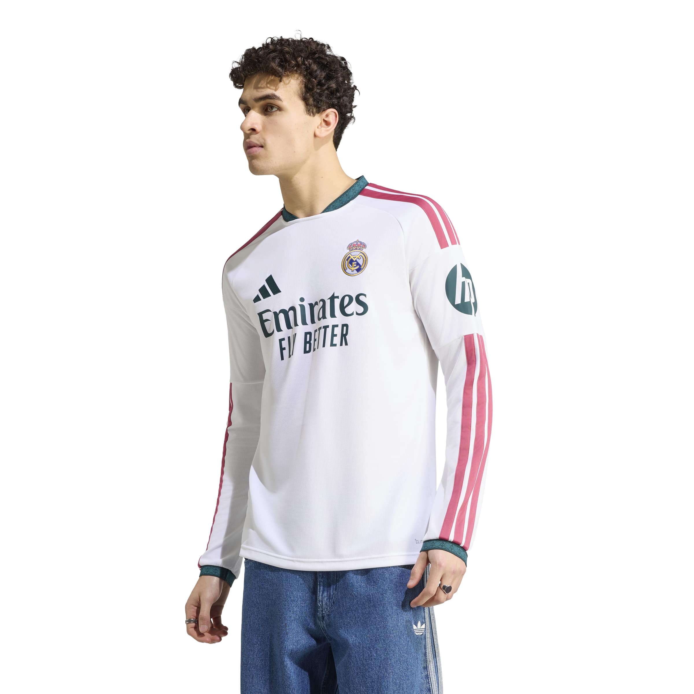 Adidas Real Madrid Home Jersey Long Sleeve 26/27