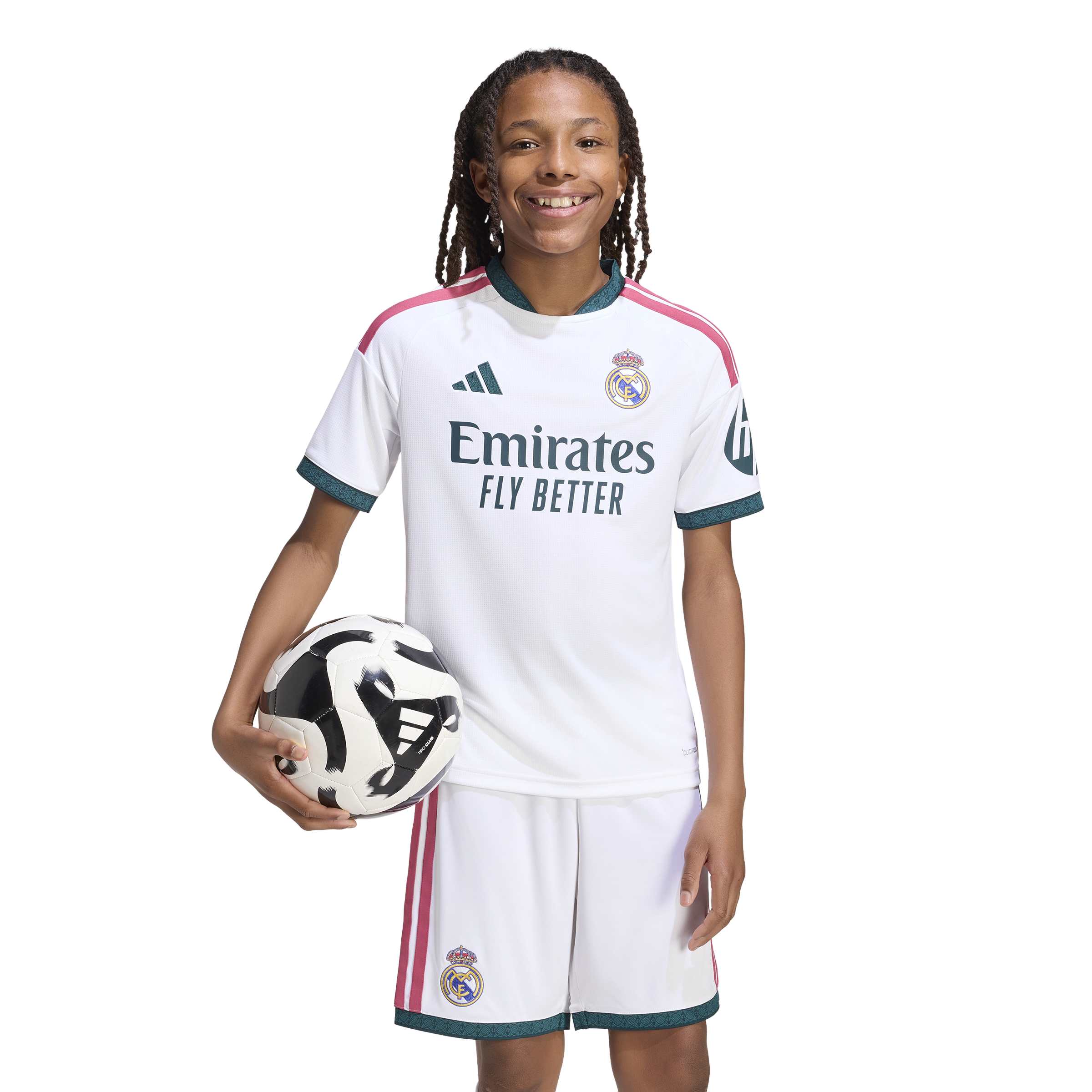Adidas Youth Real Madrid Home Stadium Jersey 26/27