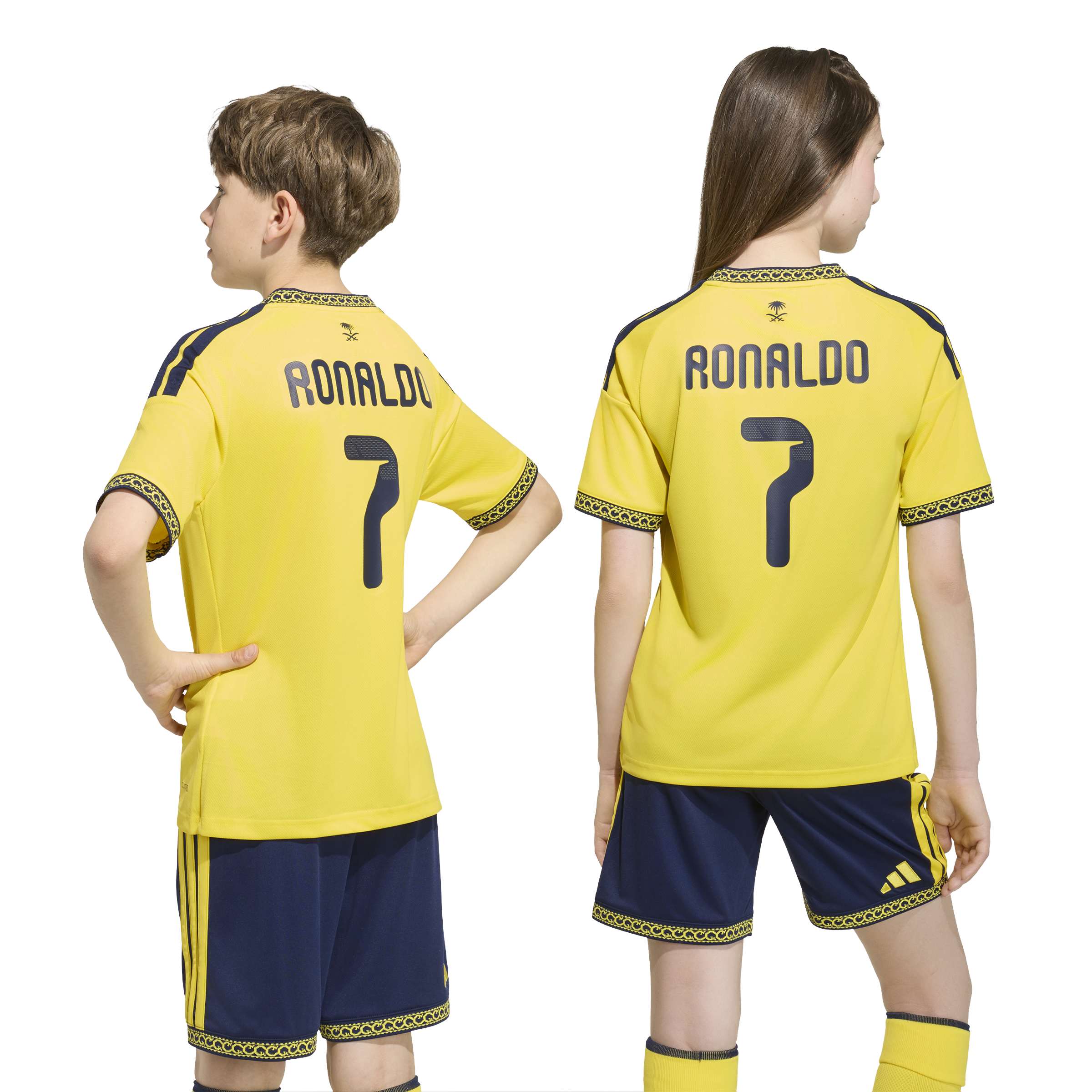 Adidas Youth Al Nassr FC Home Jersey 26/27