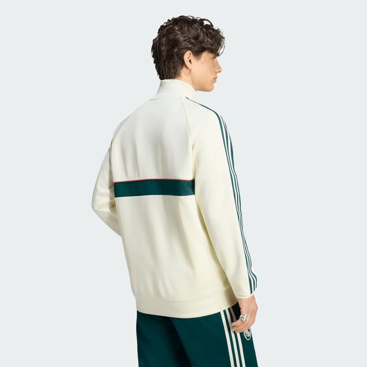 Adidas Men's Real Madrid Originals Track Top Ivory