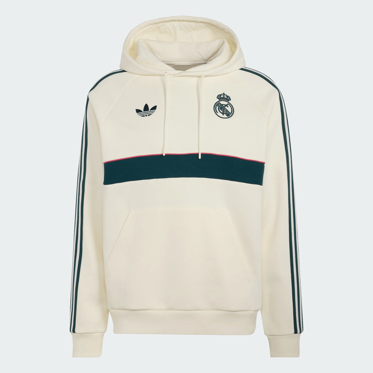 Adidas Men's Real Madrid Originals Hoodie IVORY