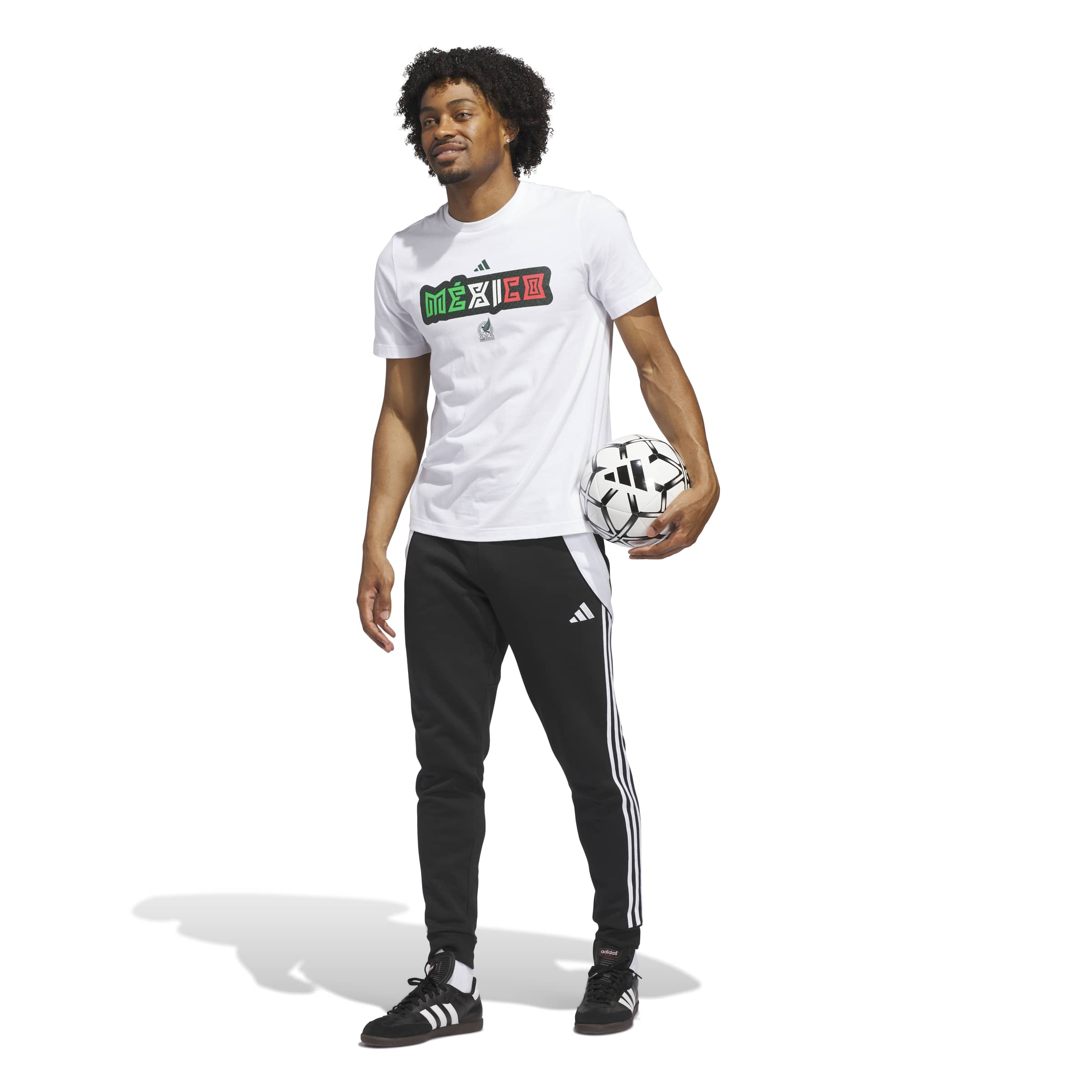 Adidas FIFA World Cup 26 Mexico Home Graphic T-Shirt - White