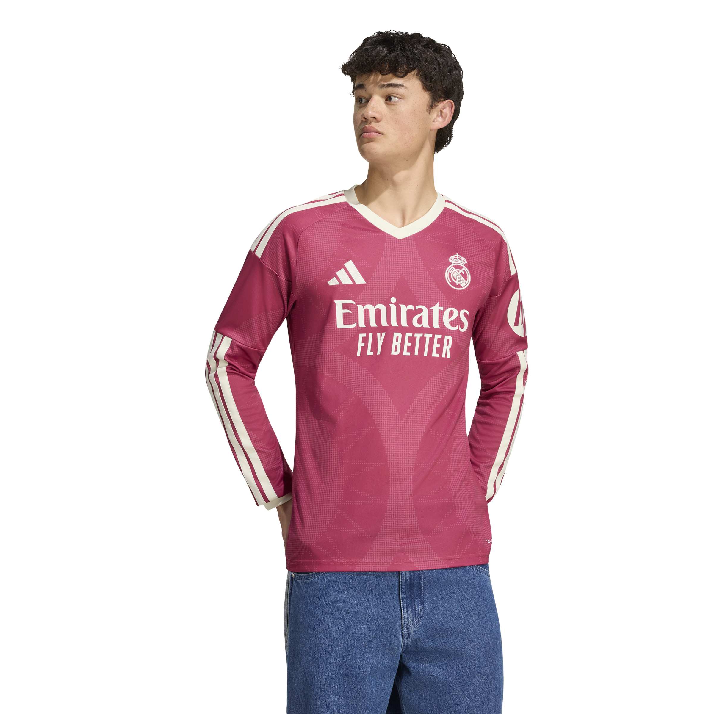 Adidas Men's Real Madrid Third Long Sleeve Jersey 26/27