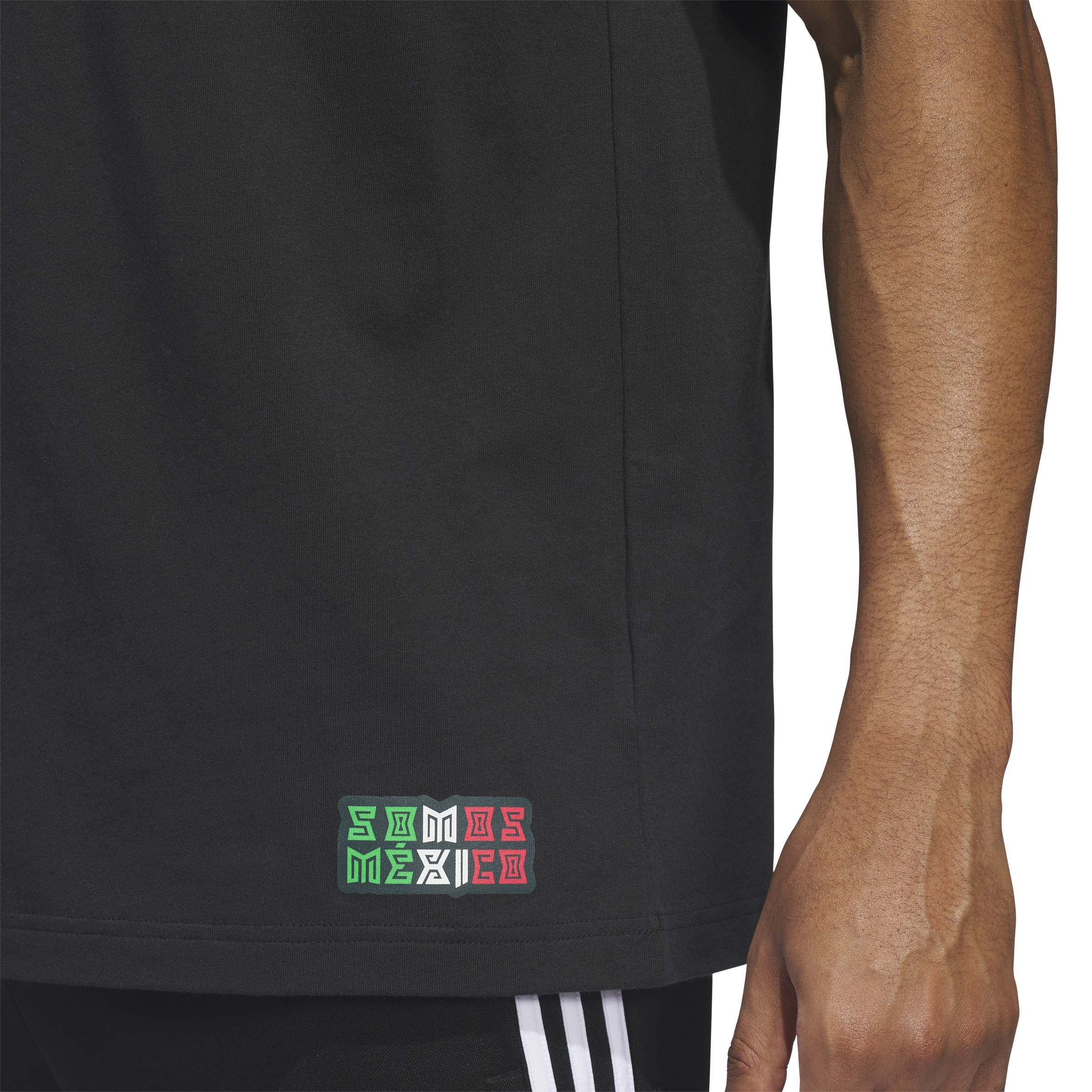 Adidas Men's Mexico World Cup Away Graphic T-Shirt-Black