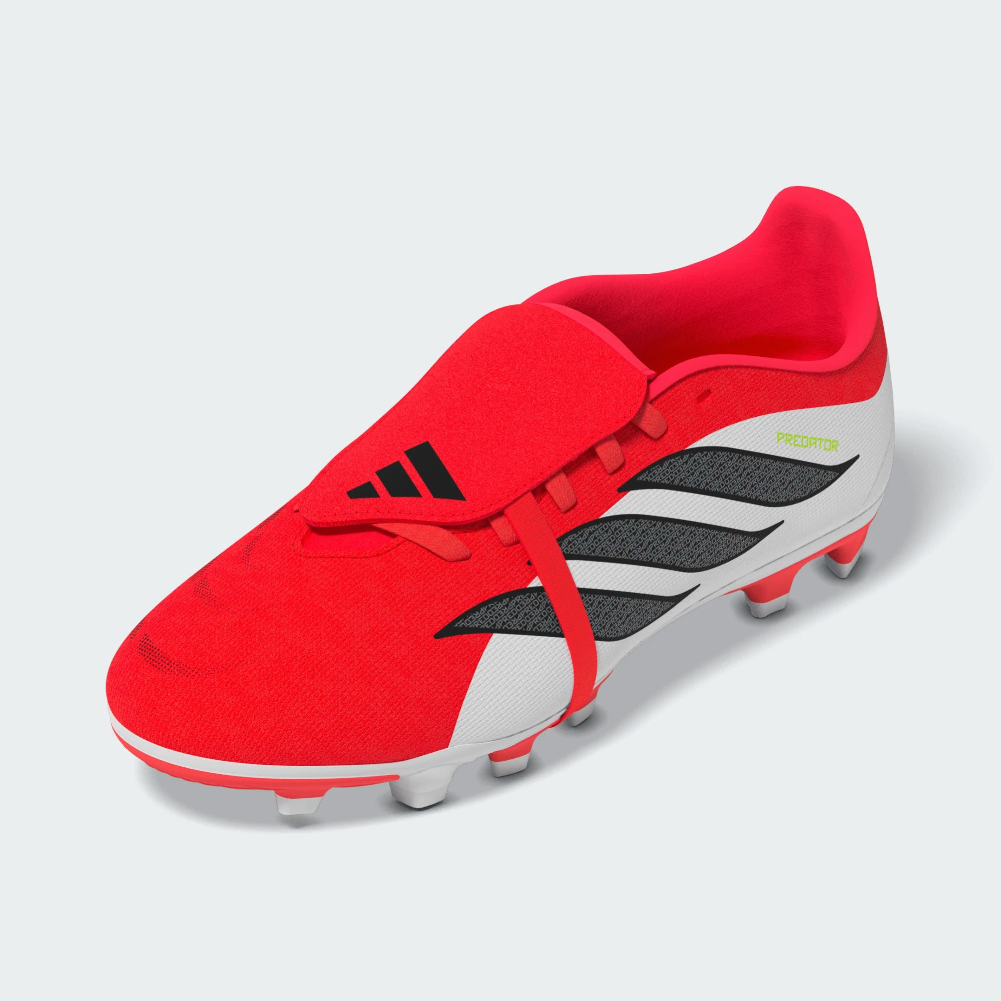 Adidas Jr Predator Club FG-LUCRED/CBLACK/FTWWHT