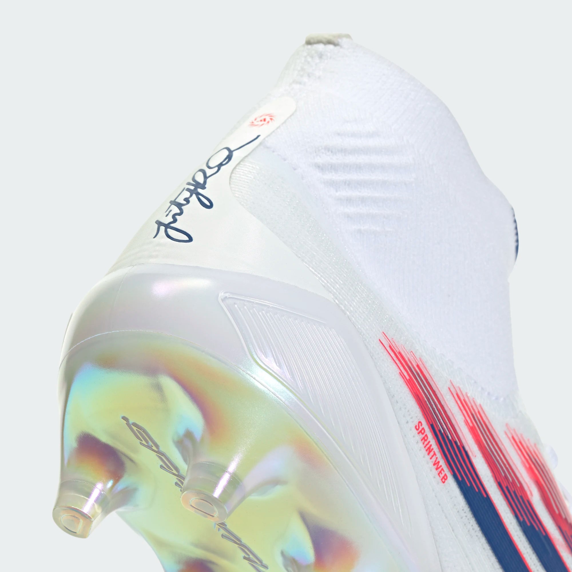 Adidas Women's F50 SPARKFUSION Elite FG/AG-FTWWHT/ROYBLU/LUCRED