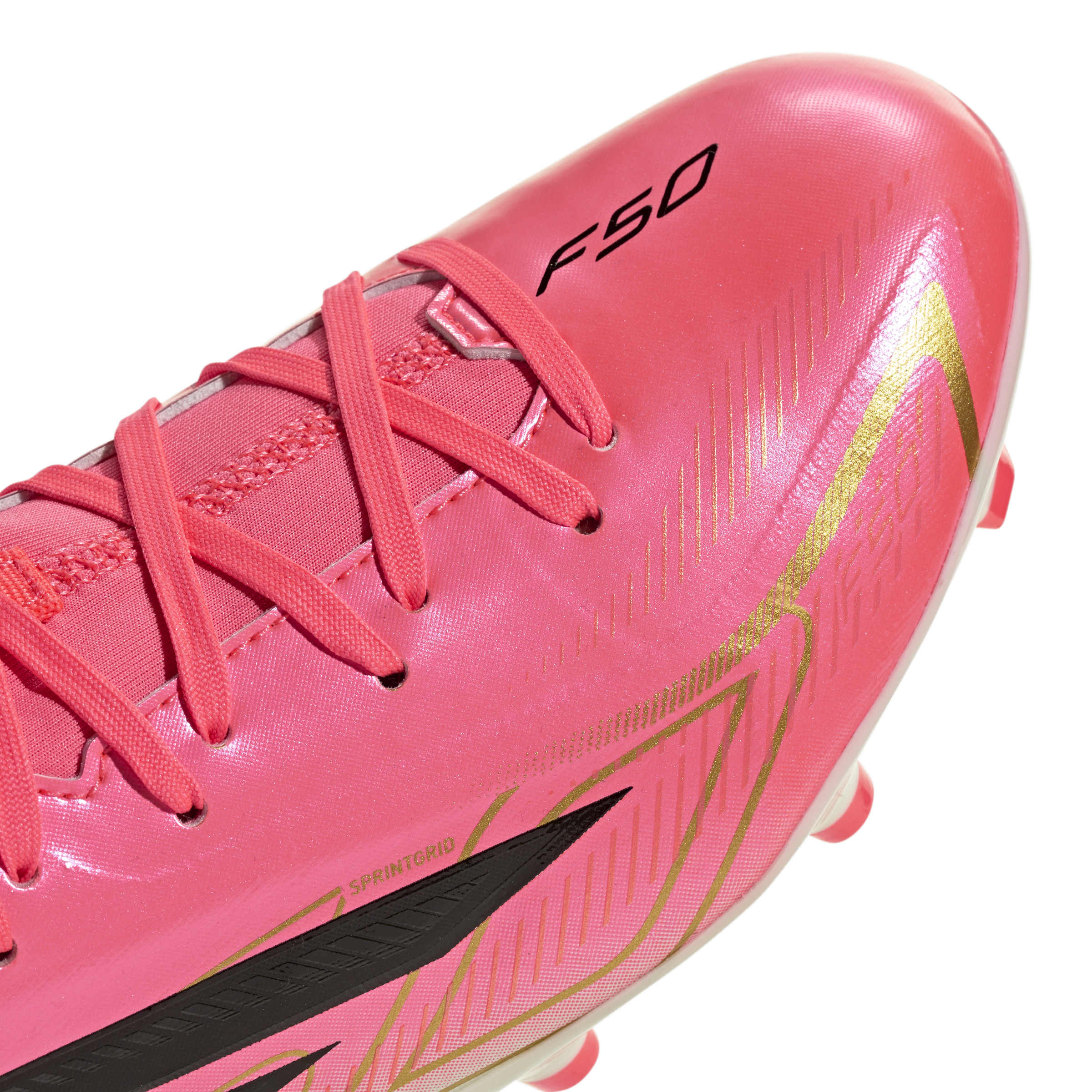 Adidas Jr. F50 Hyperfast League Mid Firm Ground Soccer Cleats