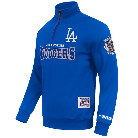 PRO STANDAR LOS ANGELES DAY ONE MEN'S QUARTER-ZIP PULLOVER - ROYAL