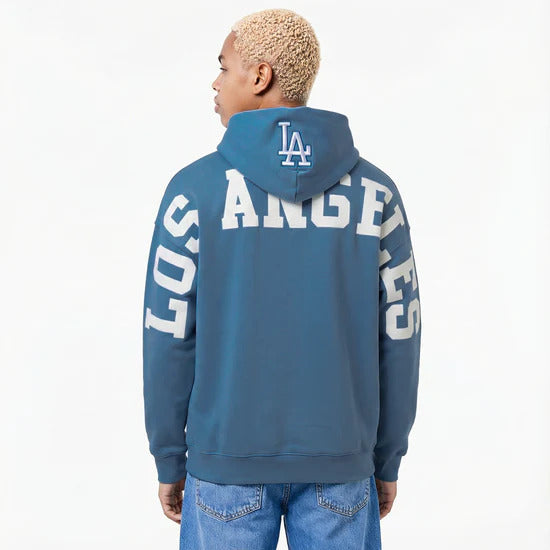 PRO STANDAR LOS ANGELES DODGERS WINGSPAN MEN'S DROP SHOULDER FLC PO HOODIE