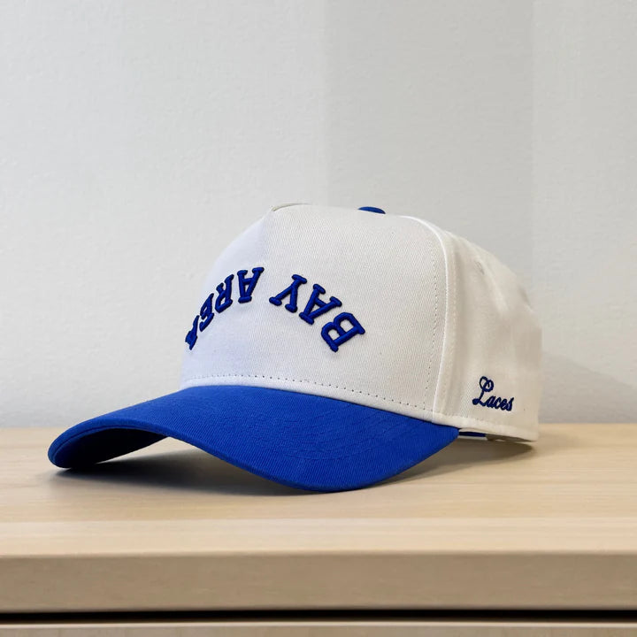 Laces Bay Area Downside Up Adjustable Hat- Blue