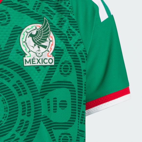 Adidas Youth Mexico Home Authentic Jersey 2026
