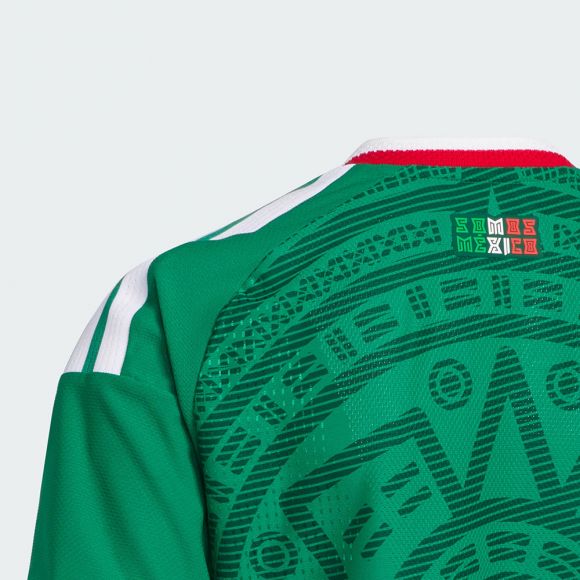 Adidas Youth Mexico Home Authentic Jersey 2026