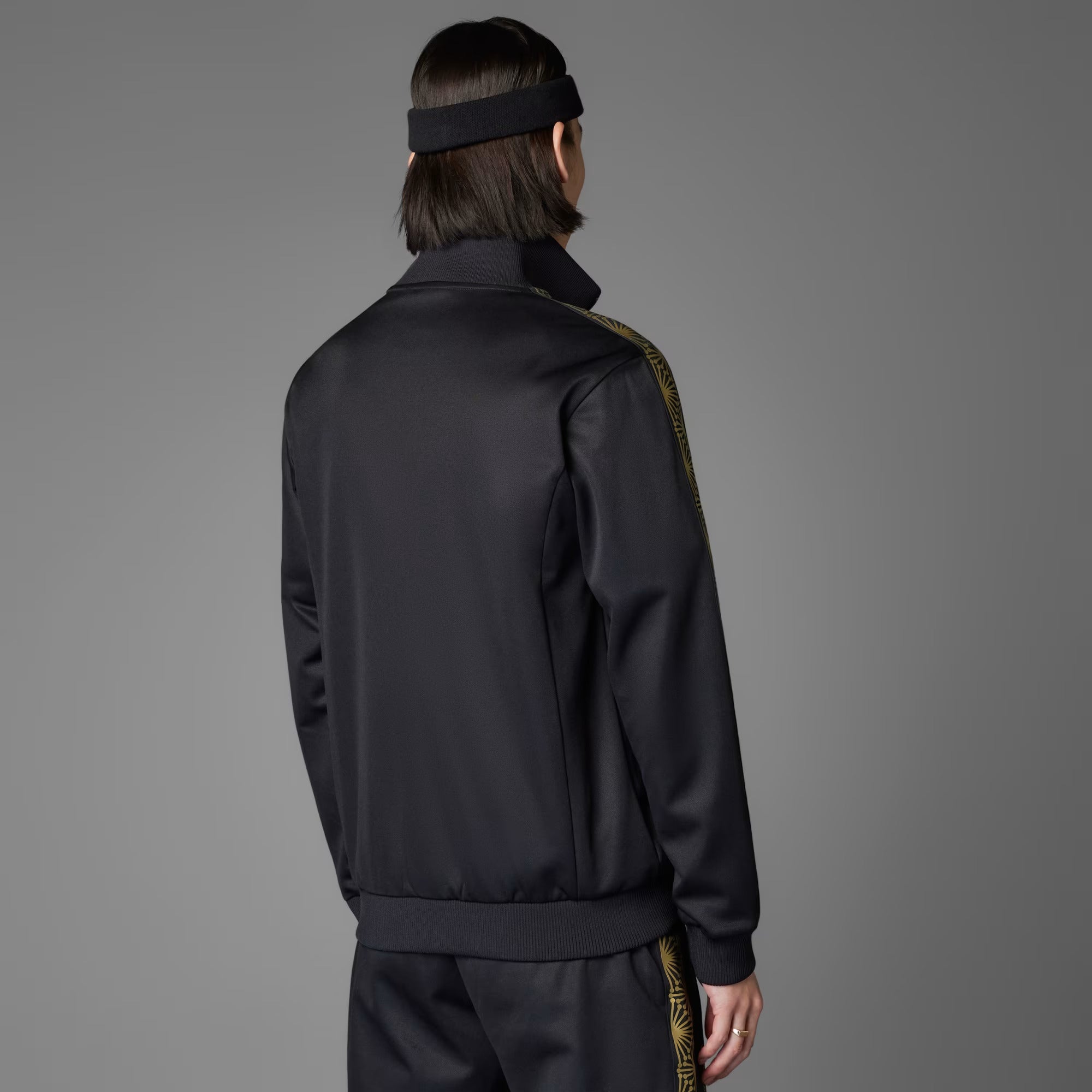 Adidas Mexico FMF Track Top Jacket-Black/Gold