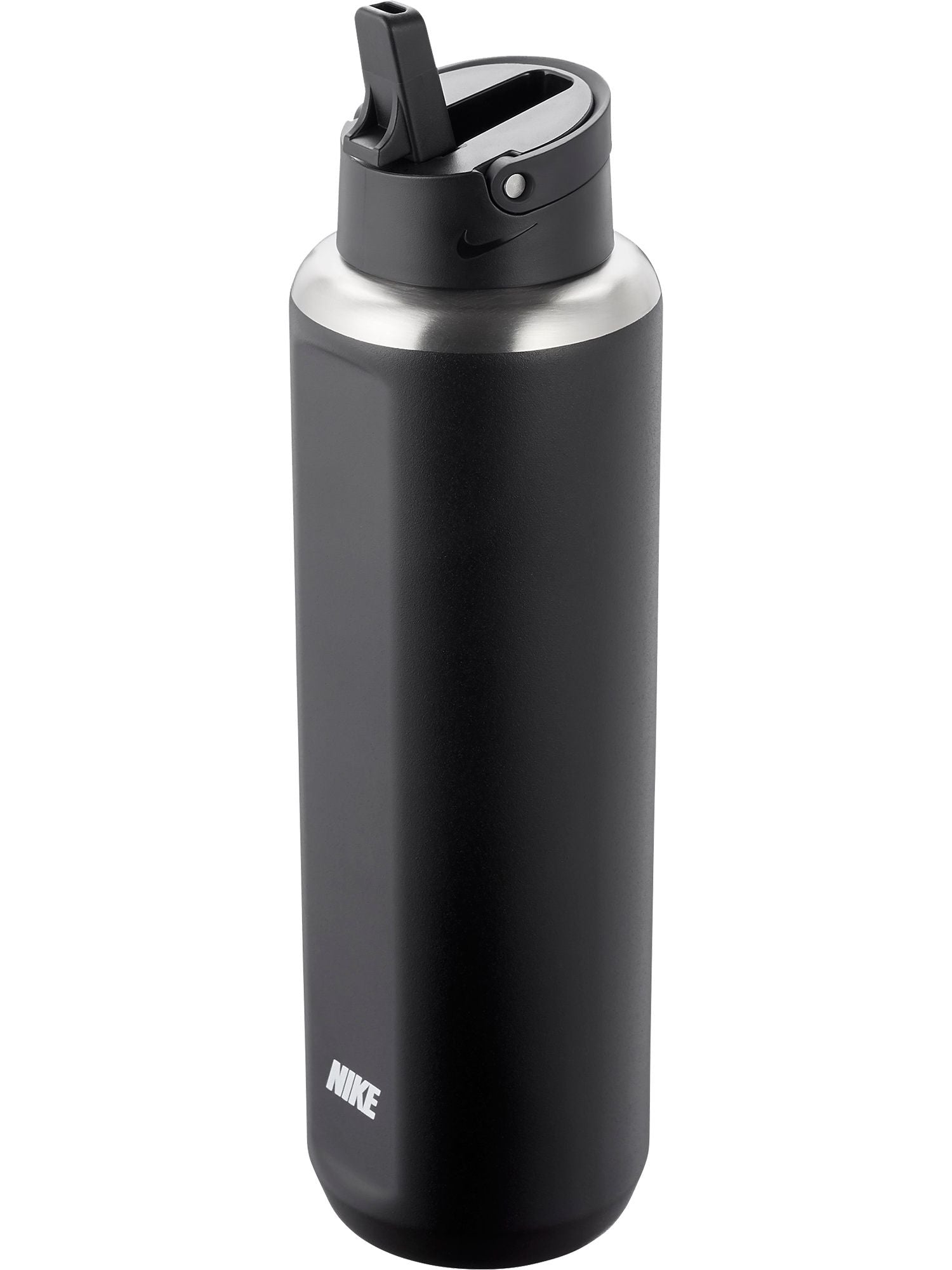 Nike Recharge Stainless Steel Straw Bottle (32 oz)-Black