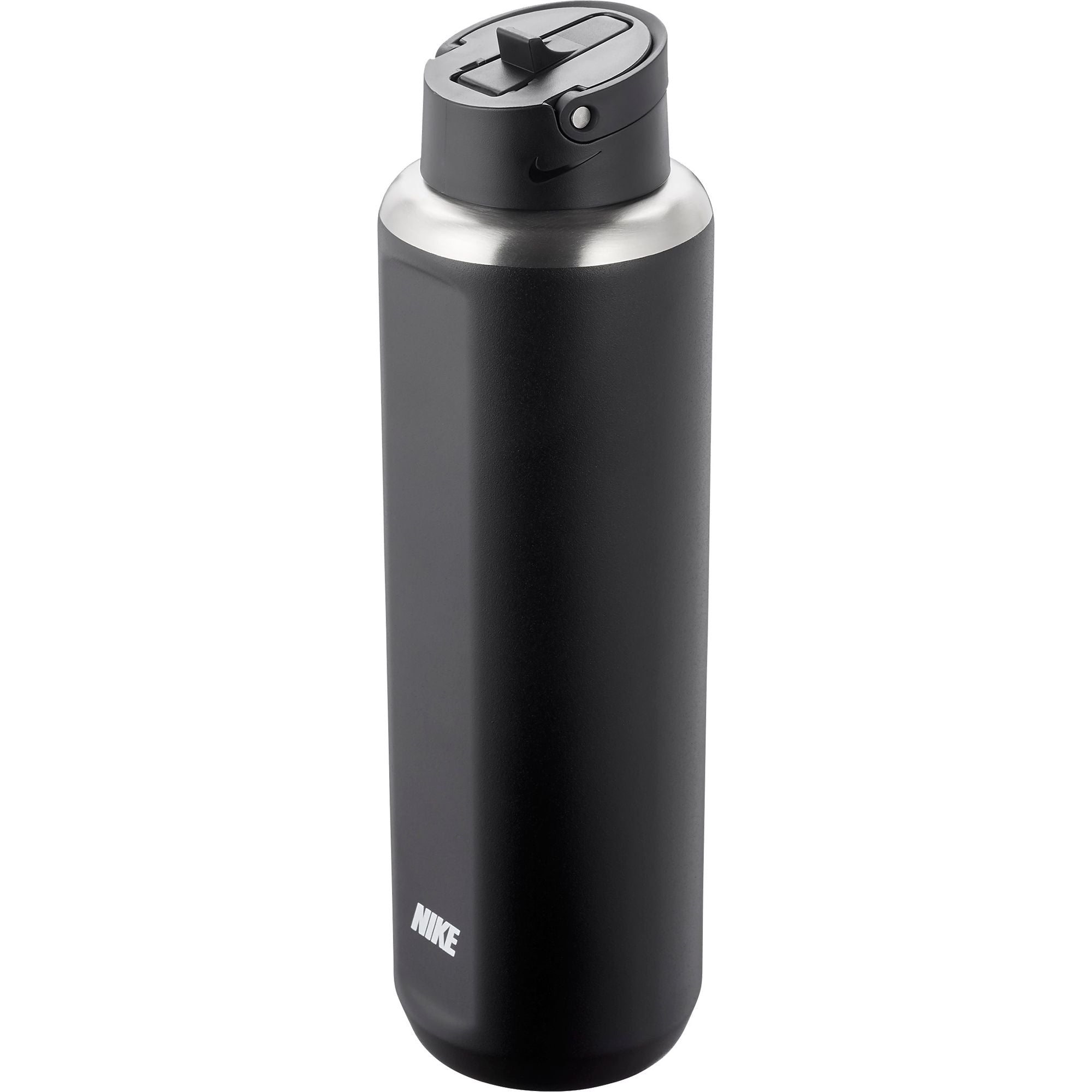 Nike Recharge Stainless Steel Straw Bottle (32 oz)-Black
