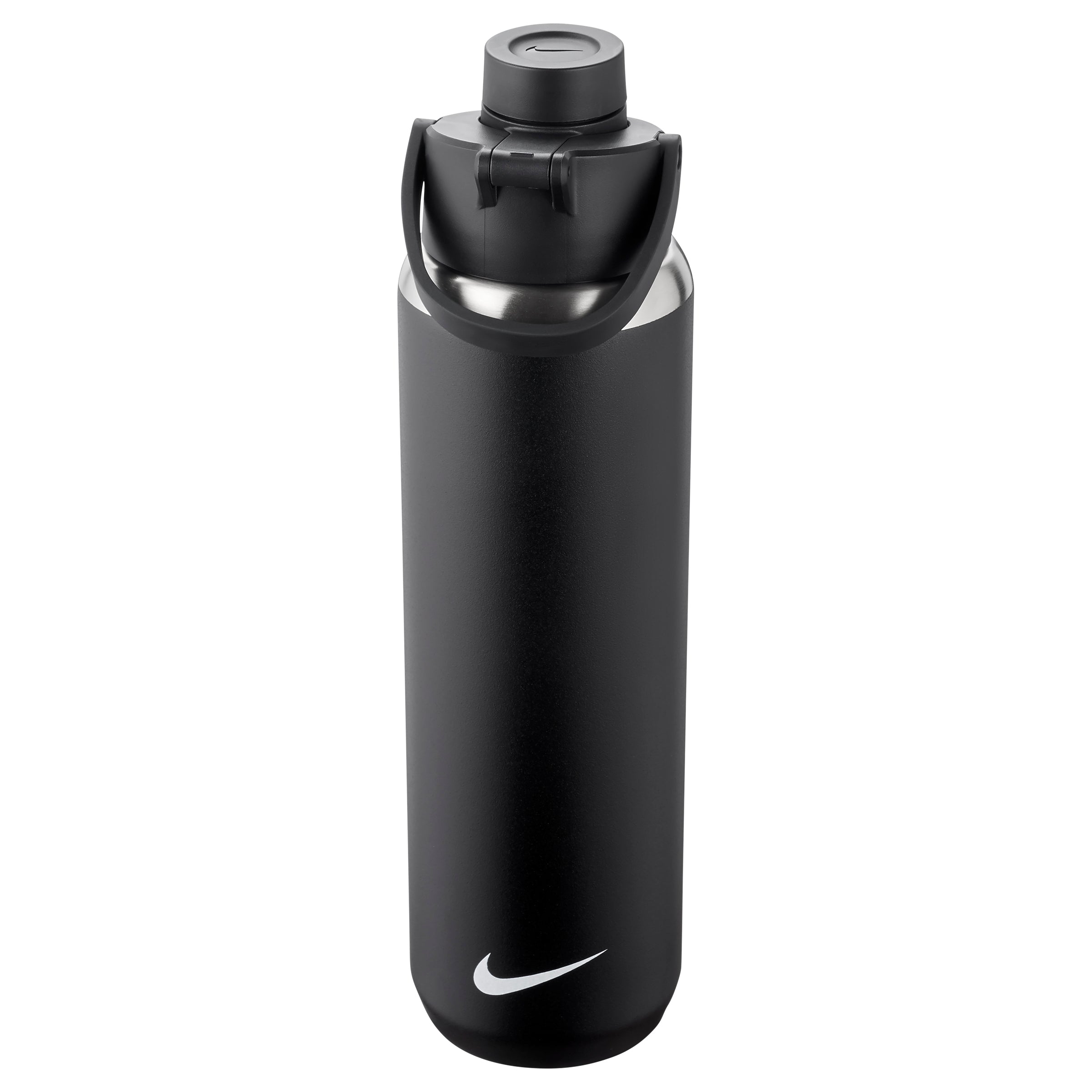 Nike Recharge Stainless Steel Chug Bottle (24 oz) - Black