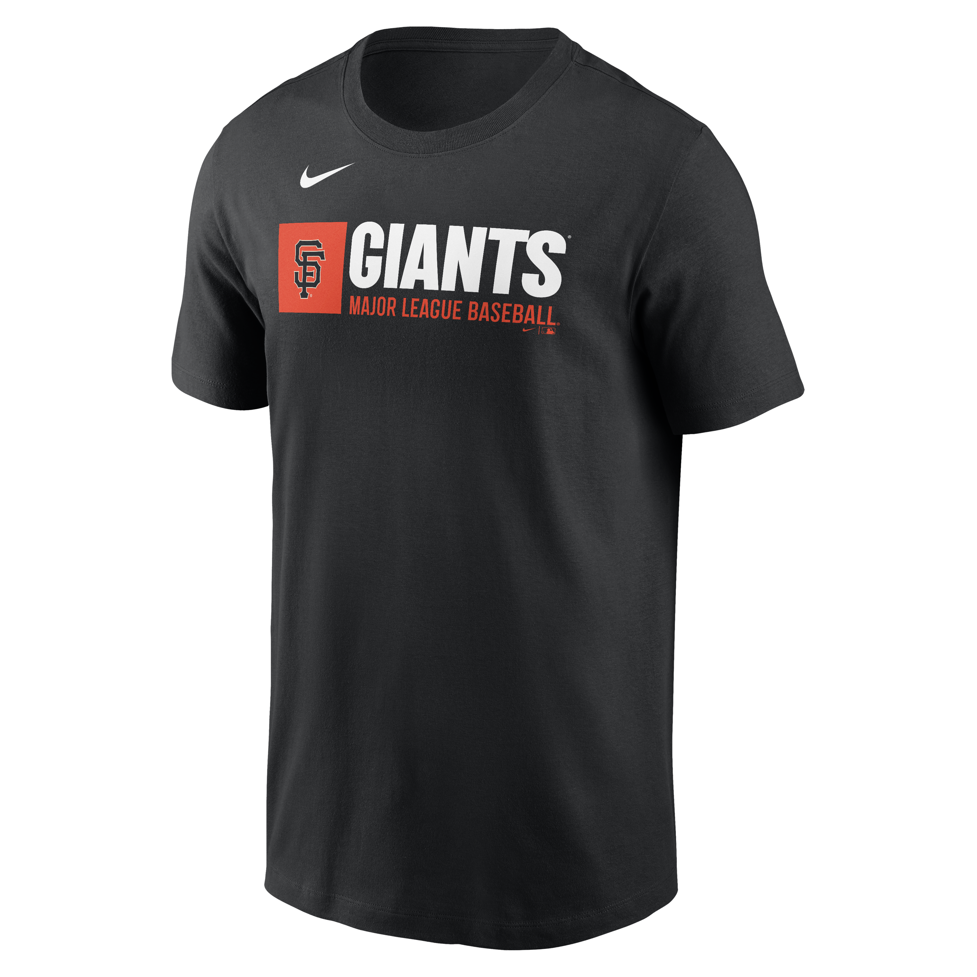 Nike San Francisco Giants Team Block T-Shirt-Black