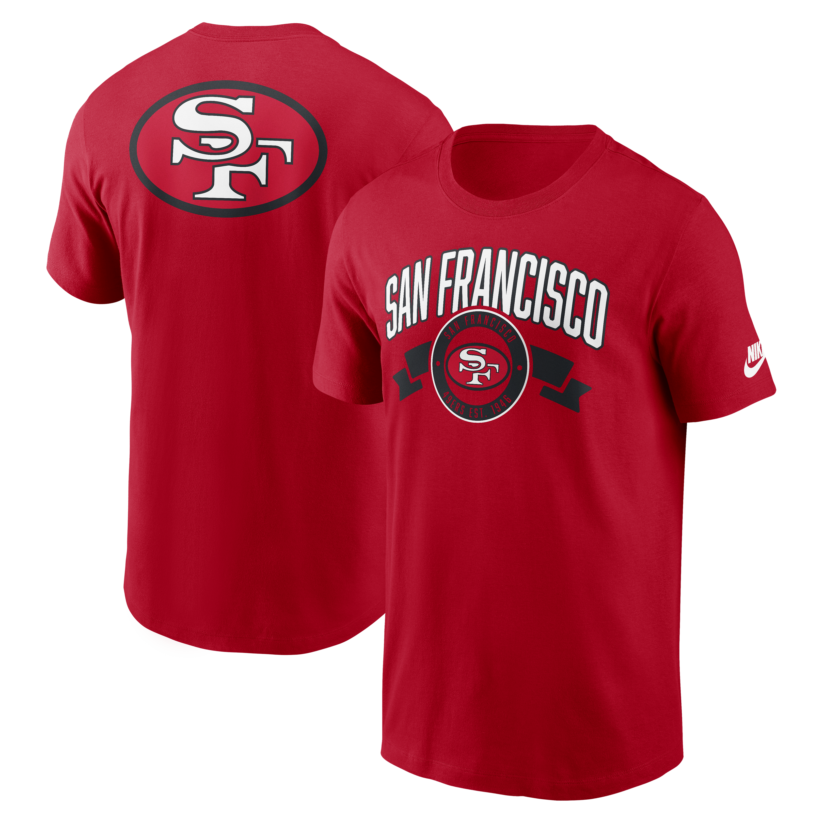 Nike San Francisco 49ers Club T-Shirt-Red