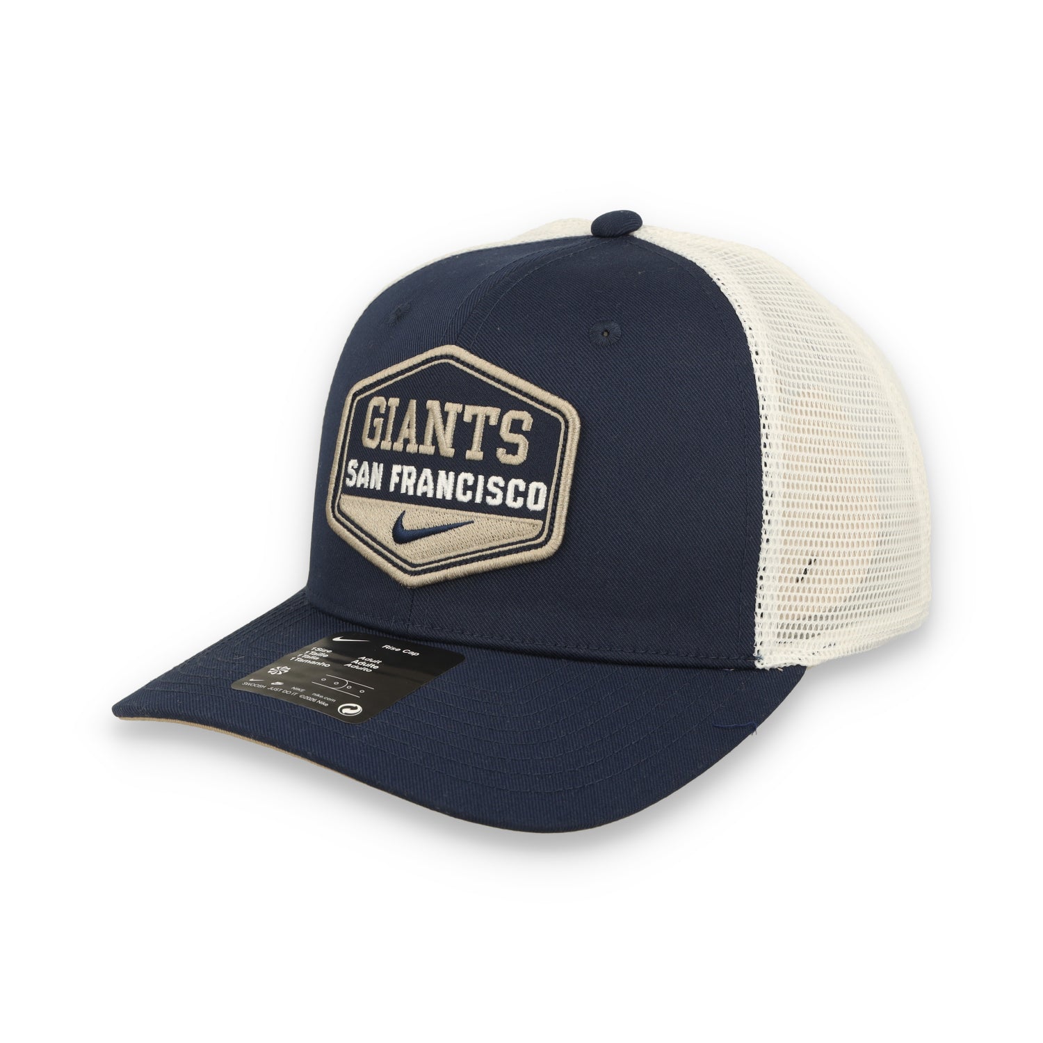 Nike San Francisco Giants RISE Trucker Hat - Navy/White