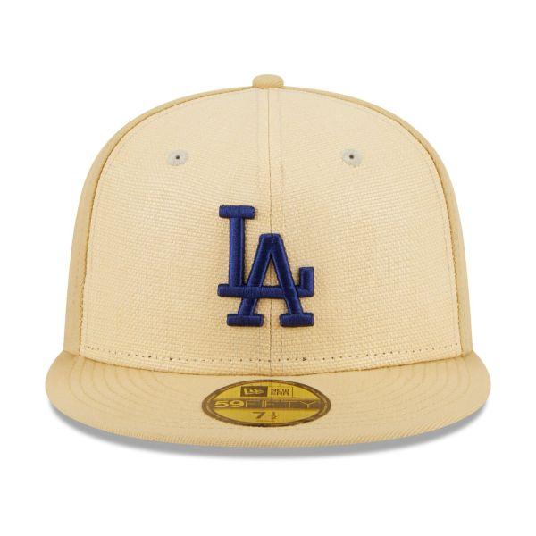 New Era Los Angeles Dodgers Raffia 59FIFTY Fitted