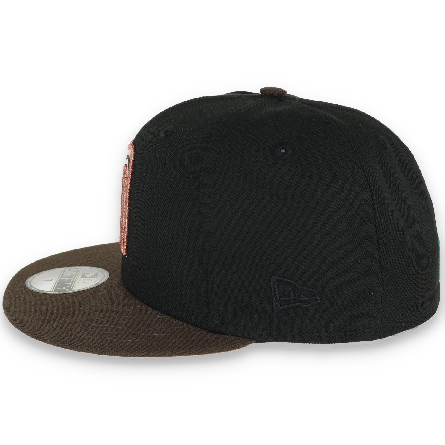 NEW ERA OFFICIAL MEXICO FLAG 59FIFTY FITTED HAT-BLK/WALNUT