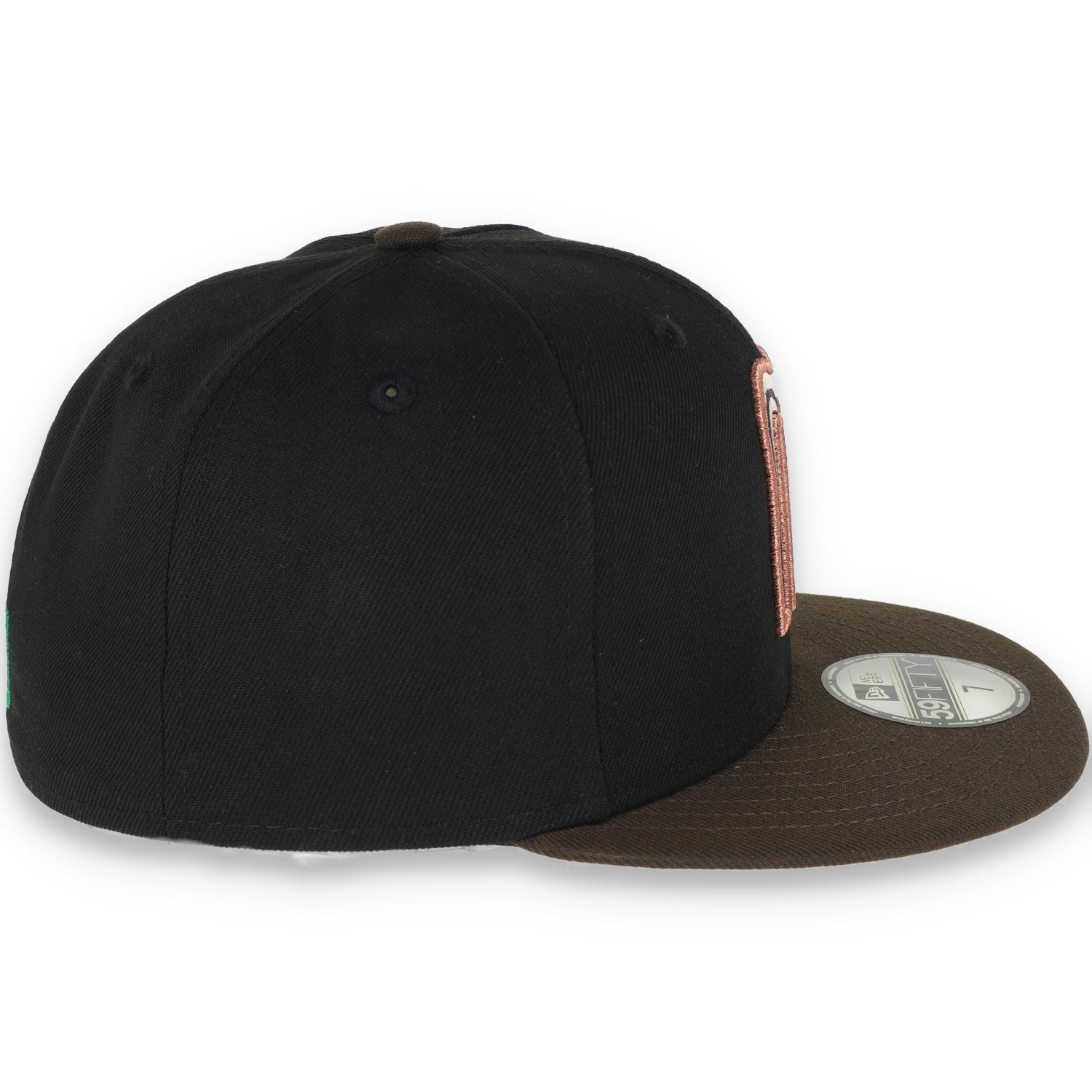 NEW ERA OFFICIAL MEXICO FLAG 59FIFTY FITTED HAT-BLK/WALNUT