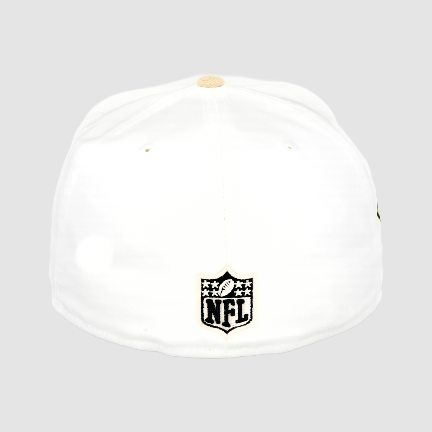 Exclusive San Francisco 49ers Official 59FIFTY Fitted, 75TH ANNIVERSARY SIDE PATCH SCRIPT -CHROME