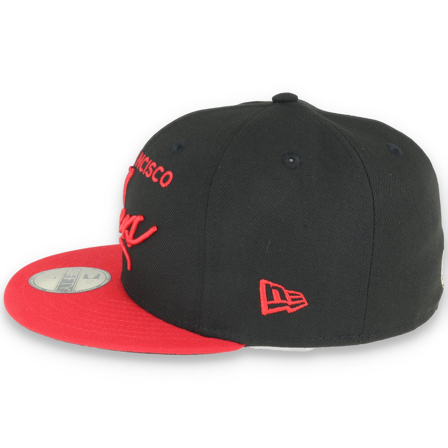 Exclusive San Francisco 49ers  Official 59FIFTY Fitted -BLACK/SCARLET