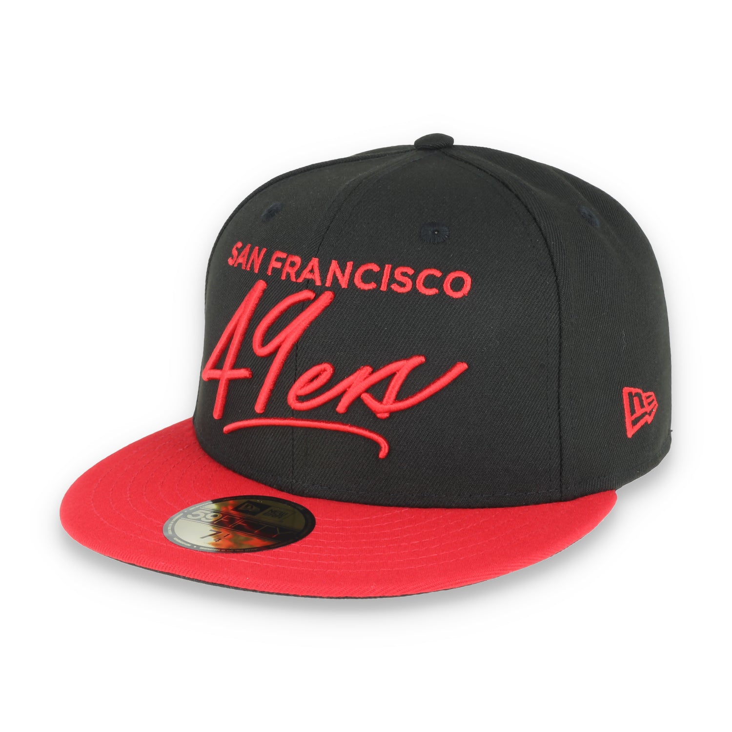 Exclusive San Francisco 49ers Official 59FIFTY Fitted -BLACK/SCARLET