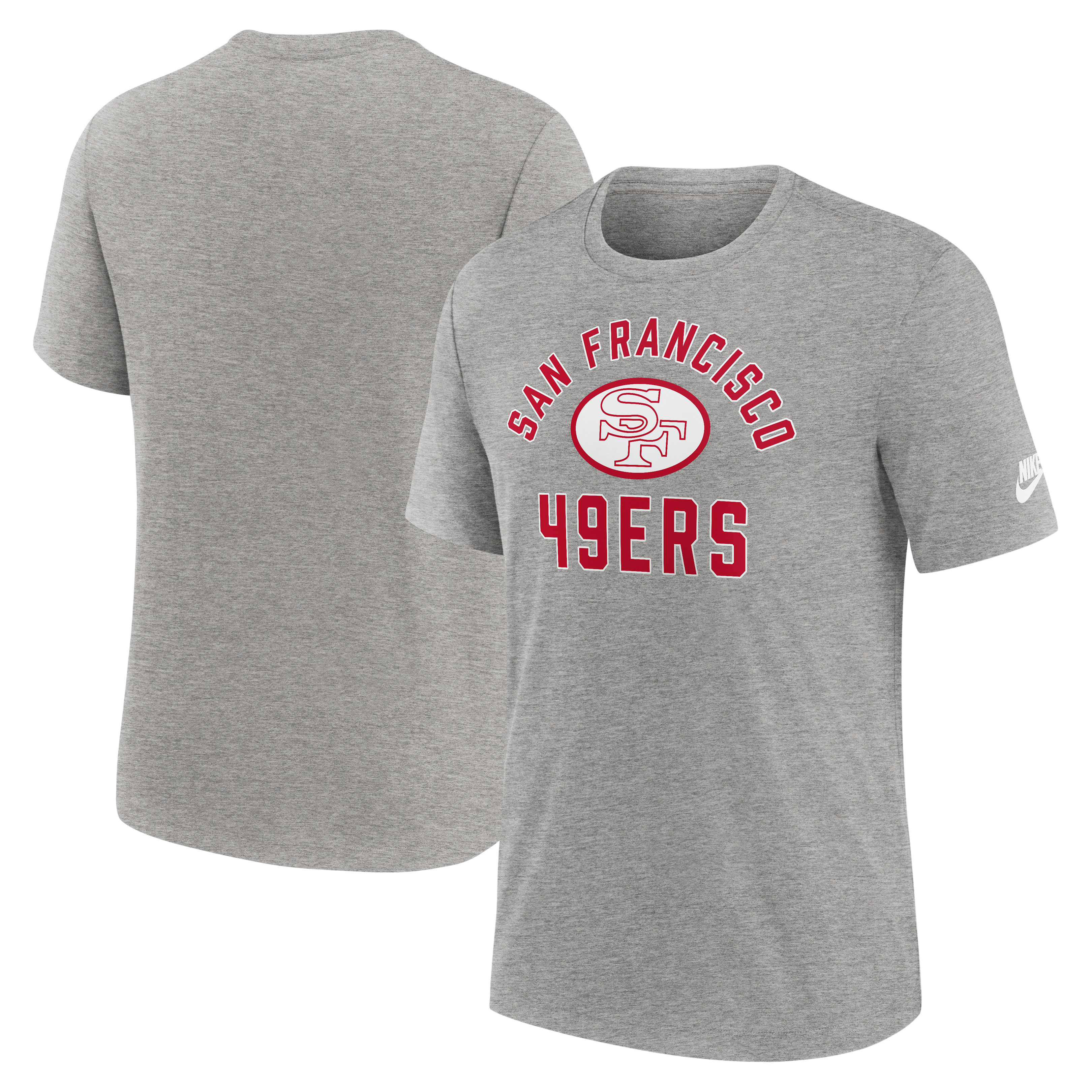 Nike San Francisco 49ers Rewind Essential T-Shirt-Grey