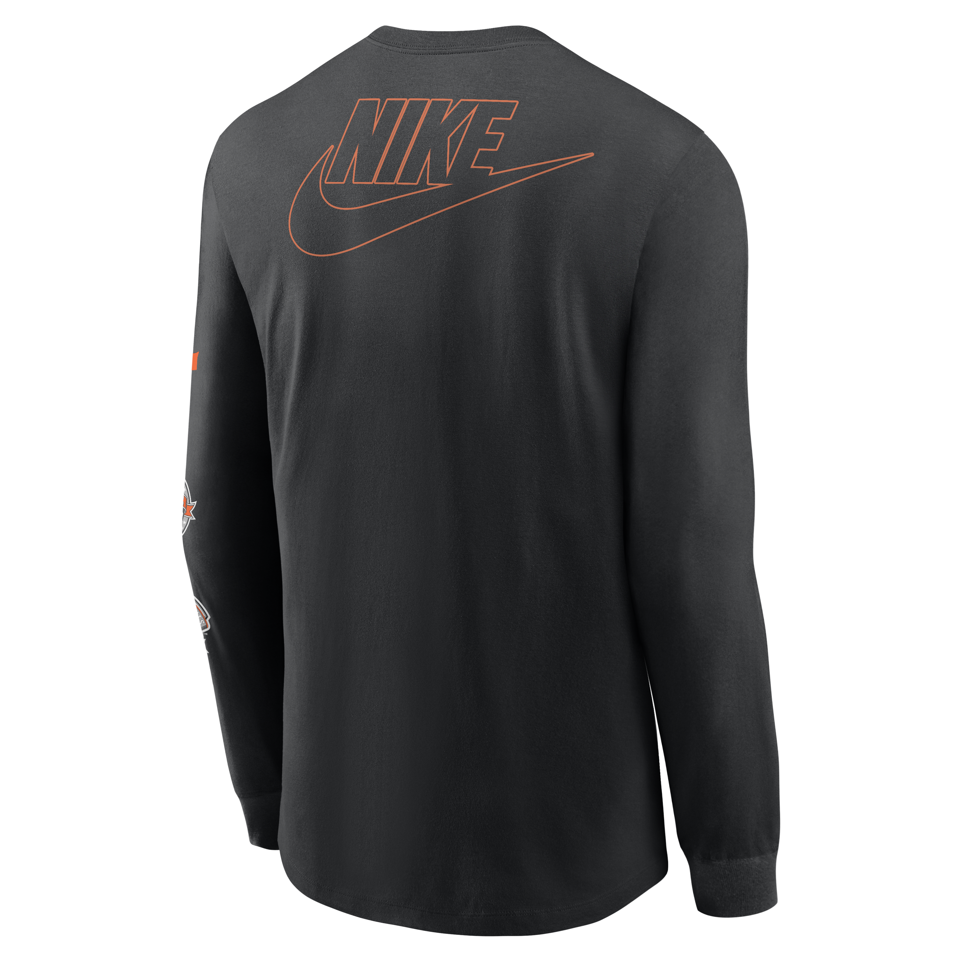 Nike San Francisco Giants Cooperstown Collection Knockout Long Sleeve T-Shirt-Black