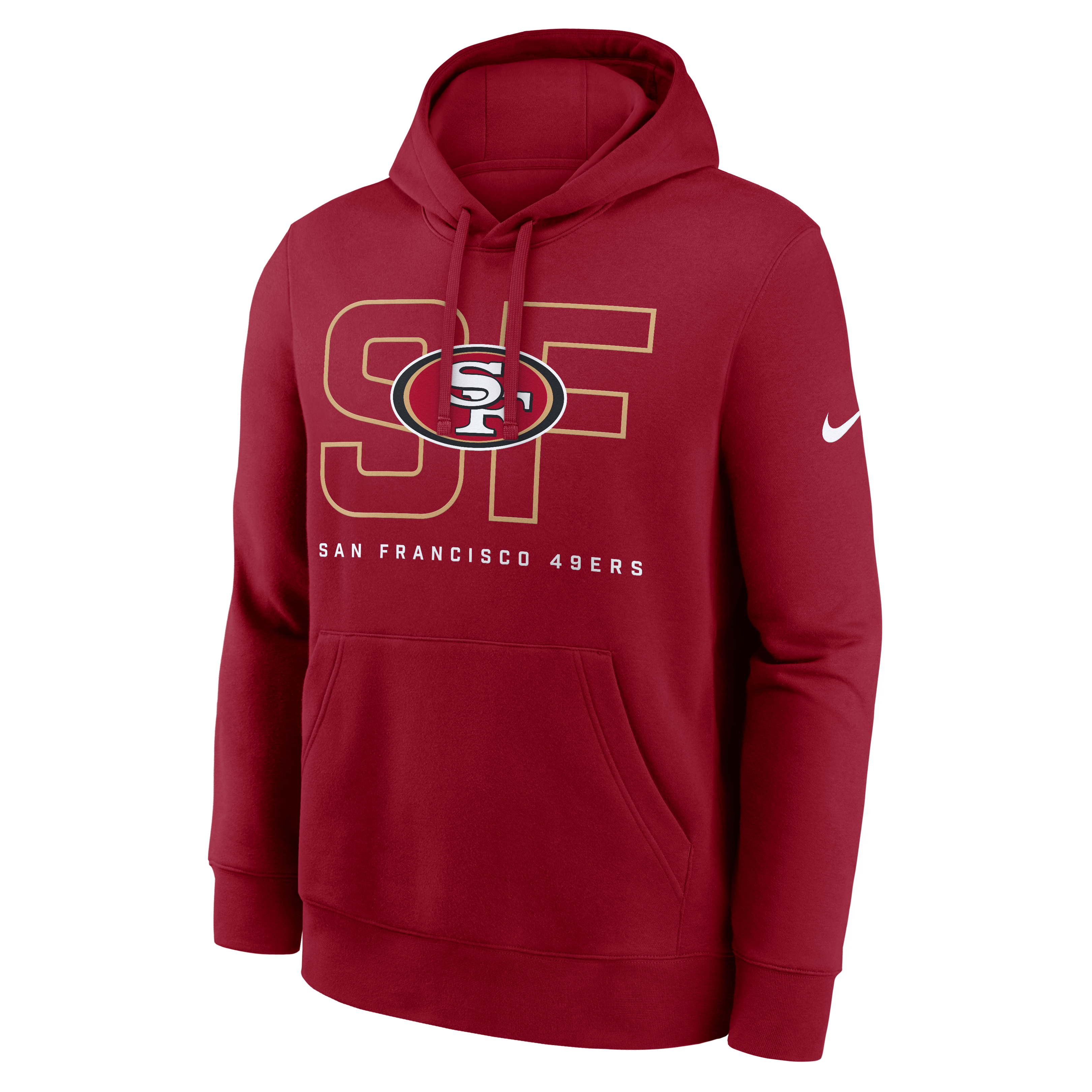 Nike San Francisco 49ers Hoodie- Red