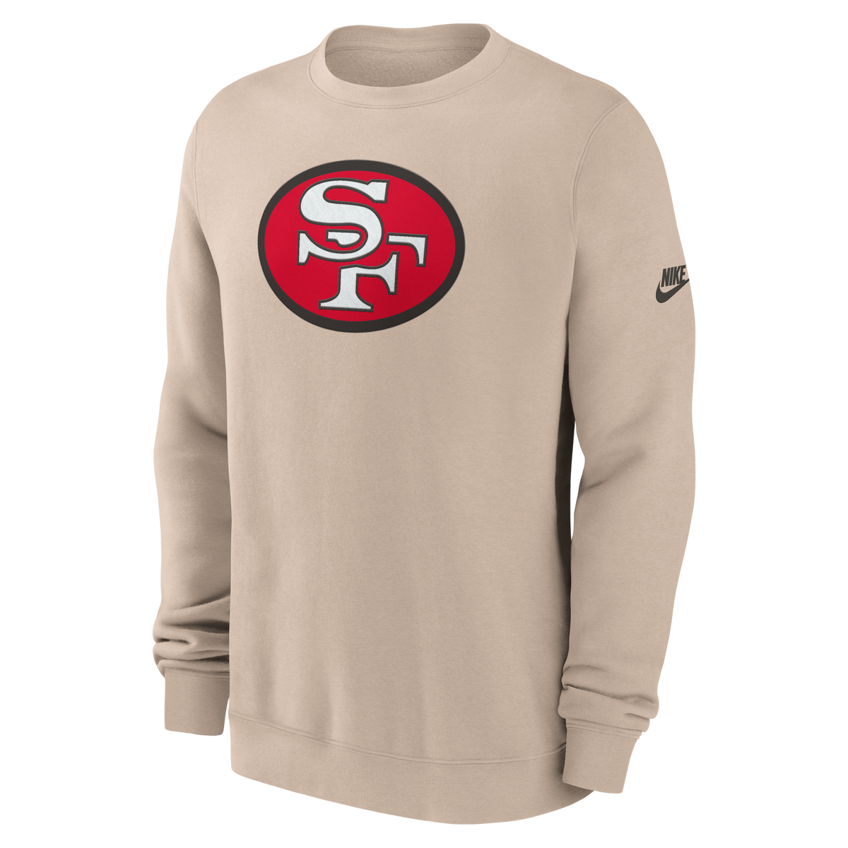 Nike San Francisco 49ers I-Formation Rewind Club Crewneck Sweatshirt