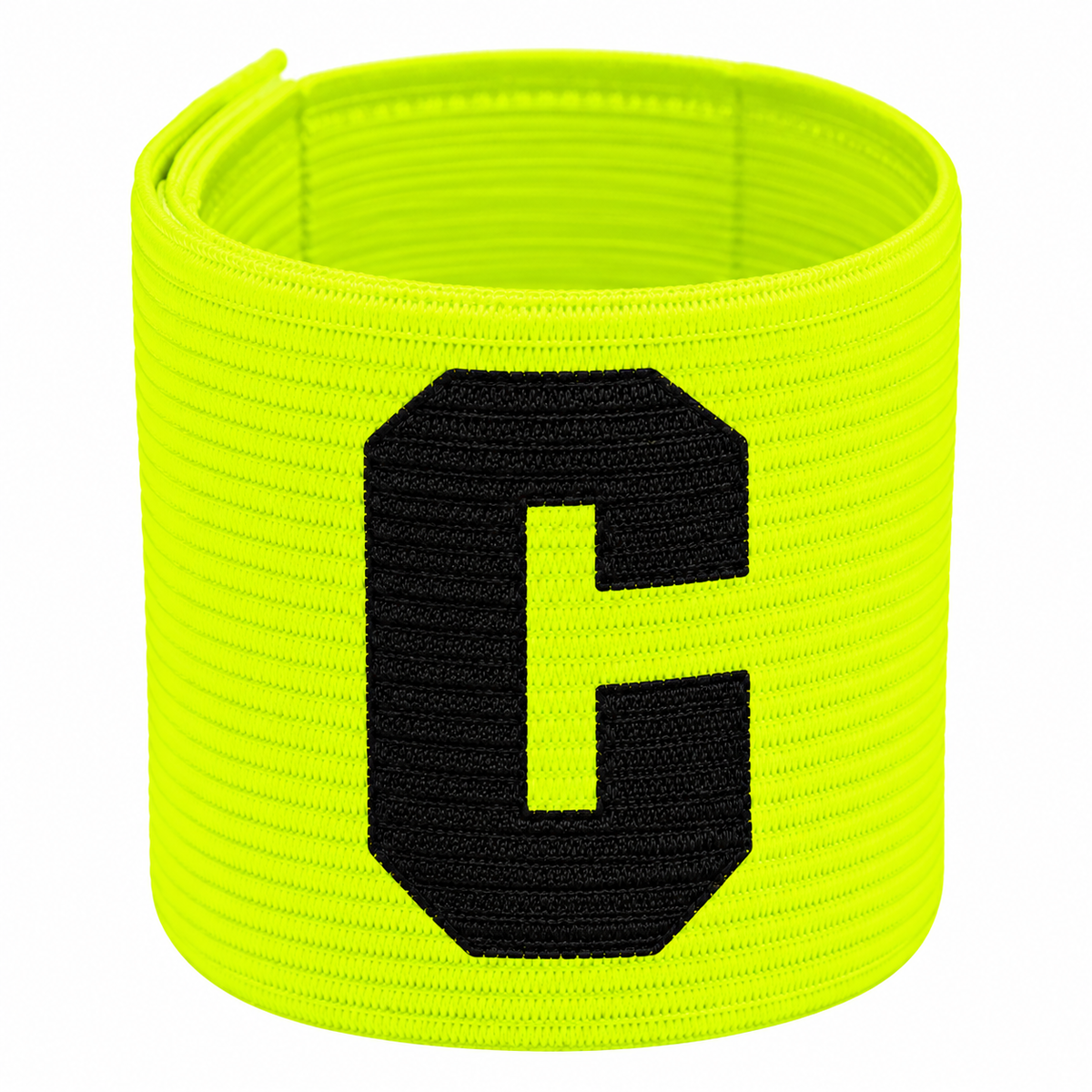 Just 4 Kicks European Style Captain Band - Neon Yellow