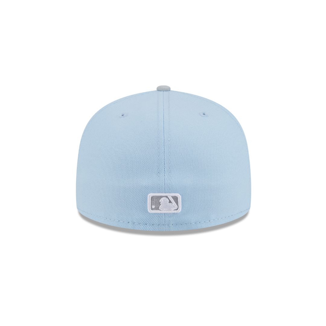 New Era Los Angeles Angels 2-tone fitted-59FIFTY Fitted Hat-Light Blue/Grey